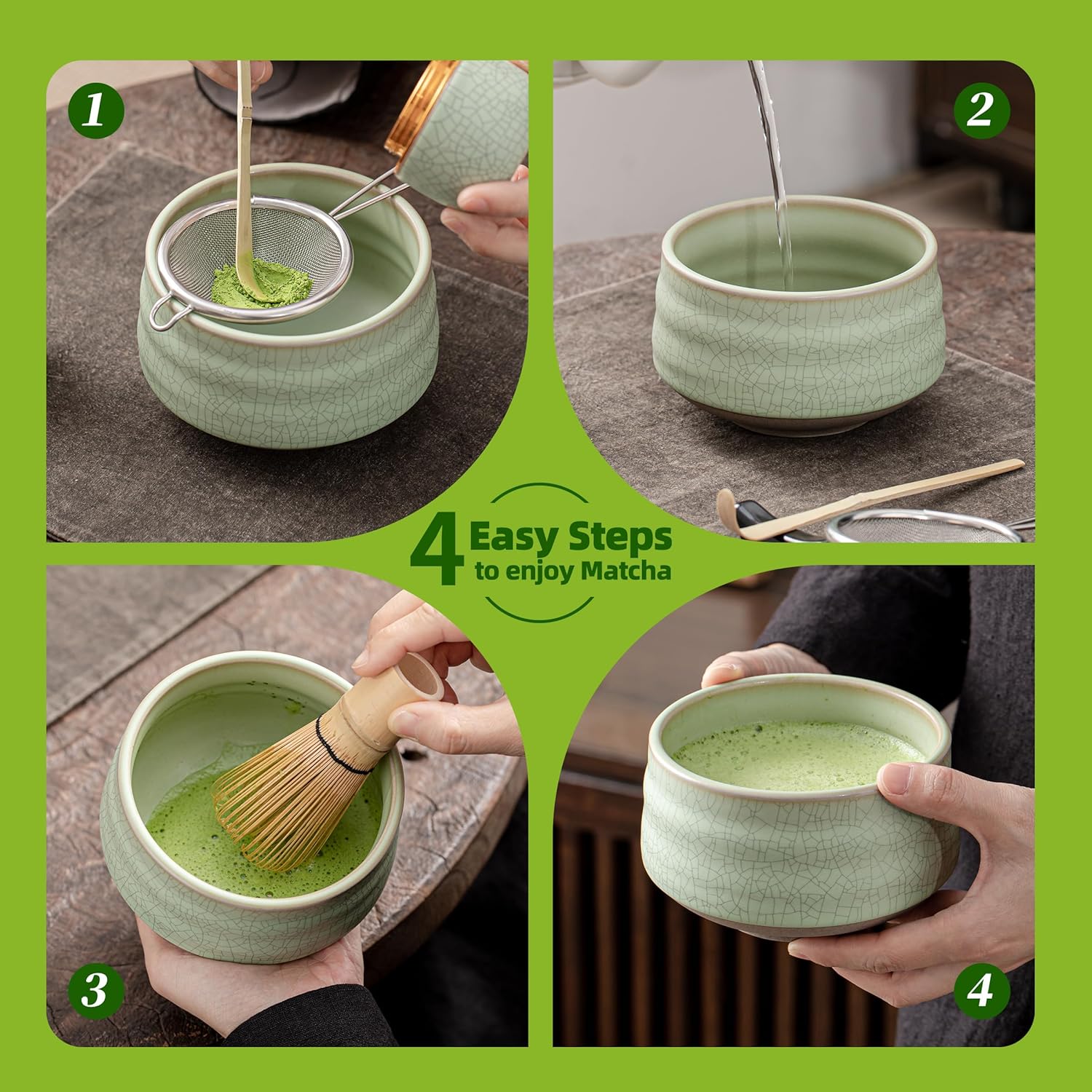 Teanagoo Servizio da Tè Giapponese O6 - Kit Matcha - immagine 5