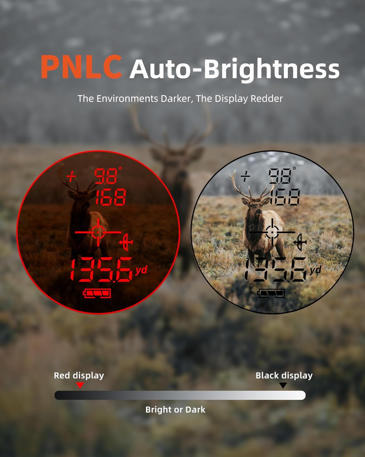 Aofar Rangefinder HX1600 per Caccia e Tiro con l'Arco - immagine 3