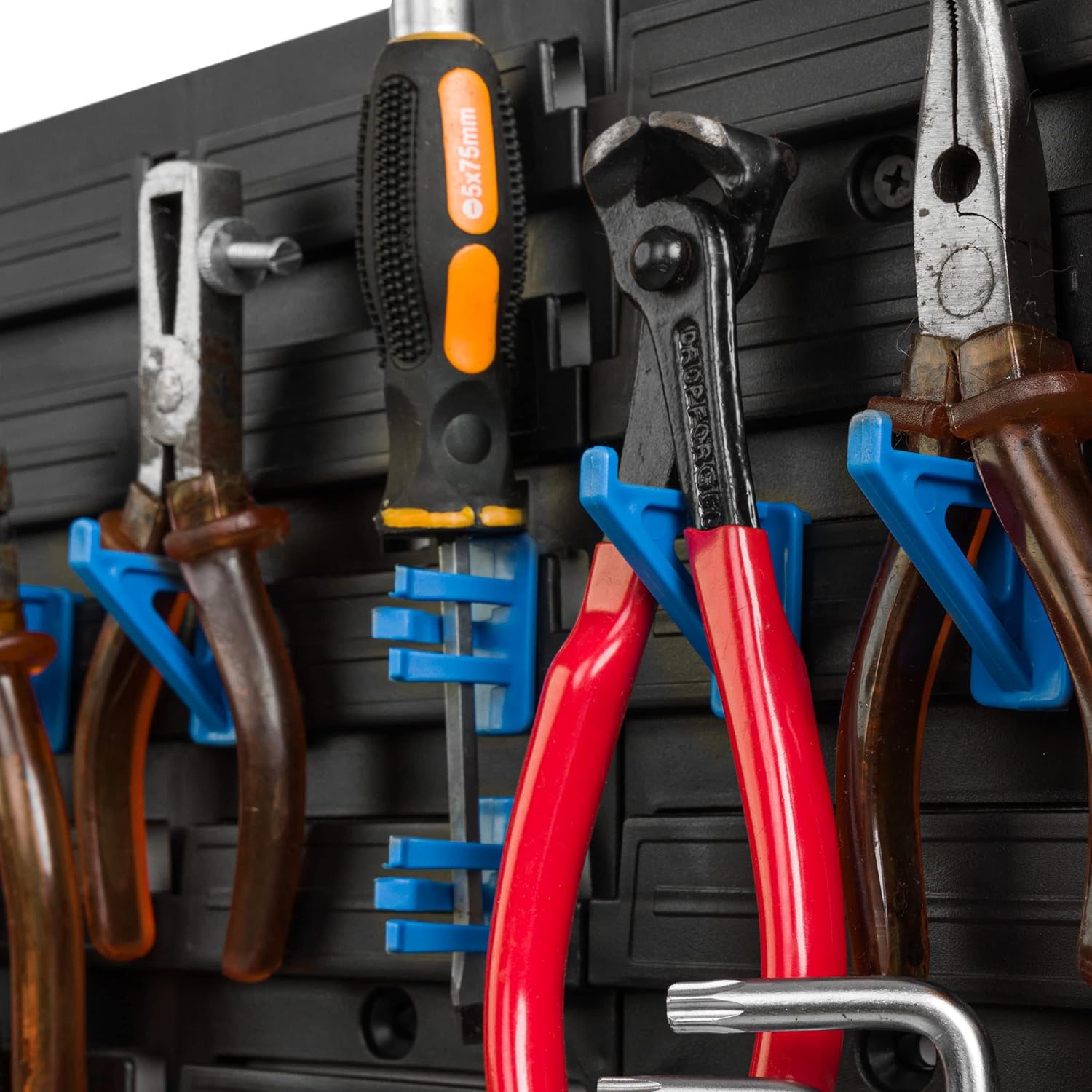 botle Parete Portautensili 154x78 cm, Blu - immagine 5