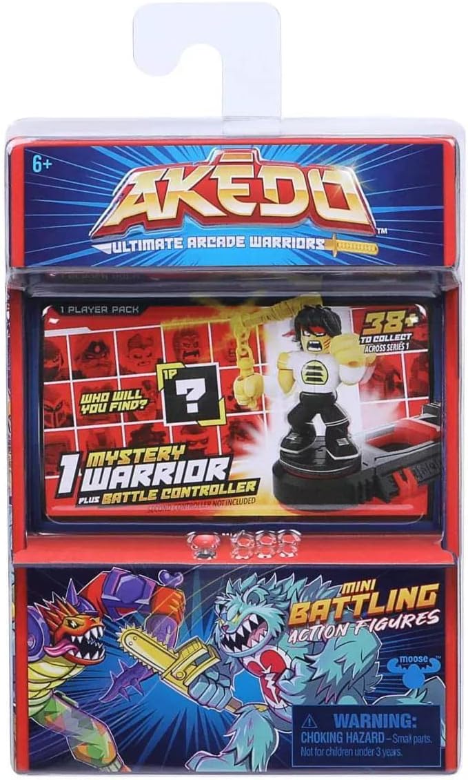 Akedo Ultimate Arcade Warriors Mystery Warrior + Controller - immagine 1