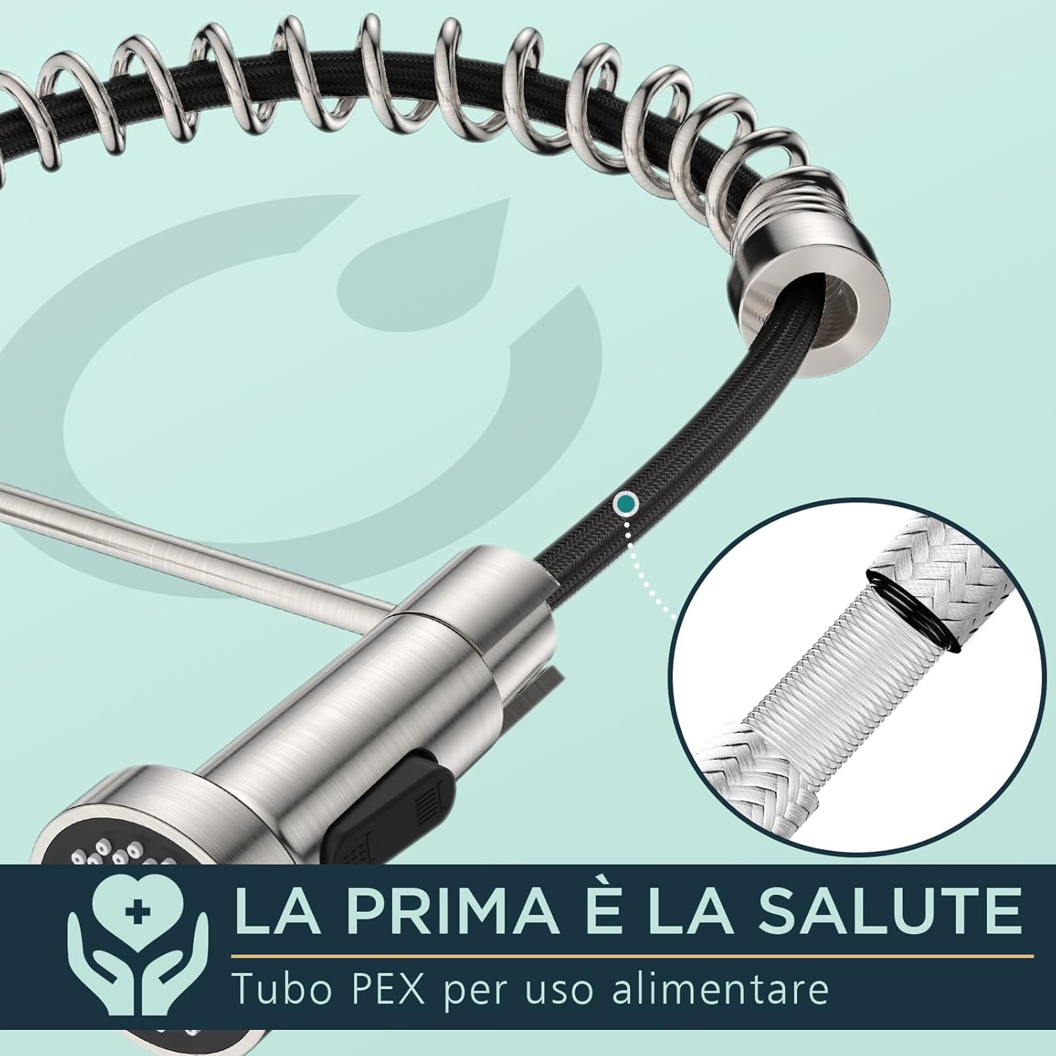 Forious Rubinetto Cucina con Doccetta Estraibile - immagine 8