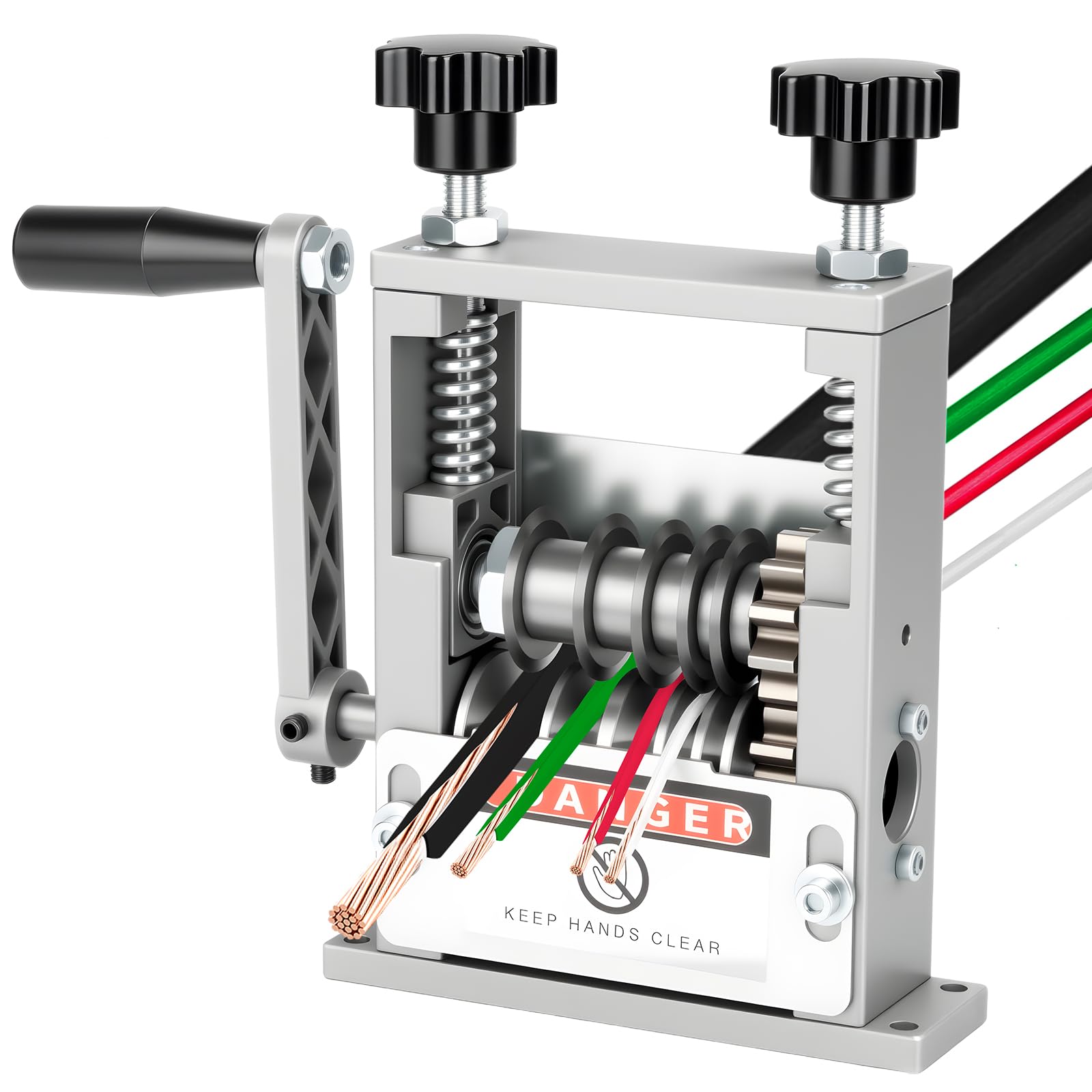 Spelacavi Manuale con 6 Canali e 5 Lame