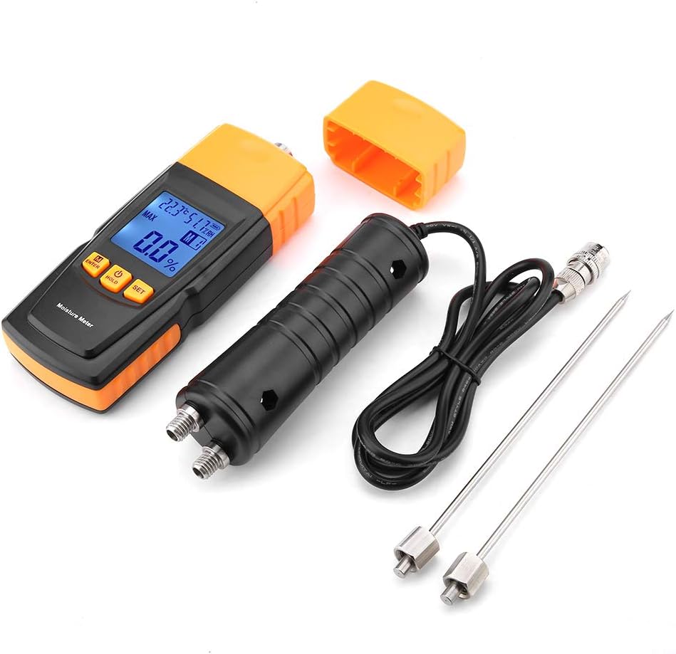 Display LCD Digitale Misuratore Umidità Legno MMD4E - immagine 5