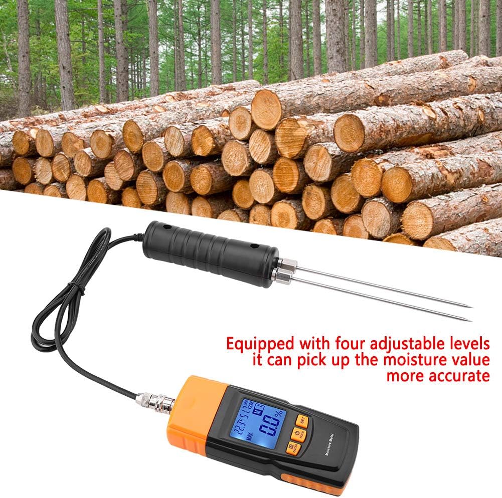 Display LCD Digitale Misuratore Umidità Legno MMD4E - immagine 6