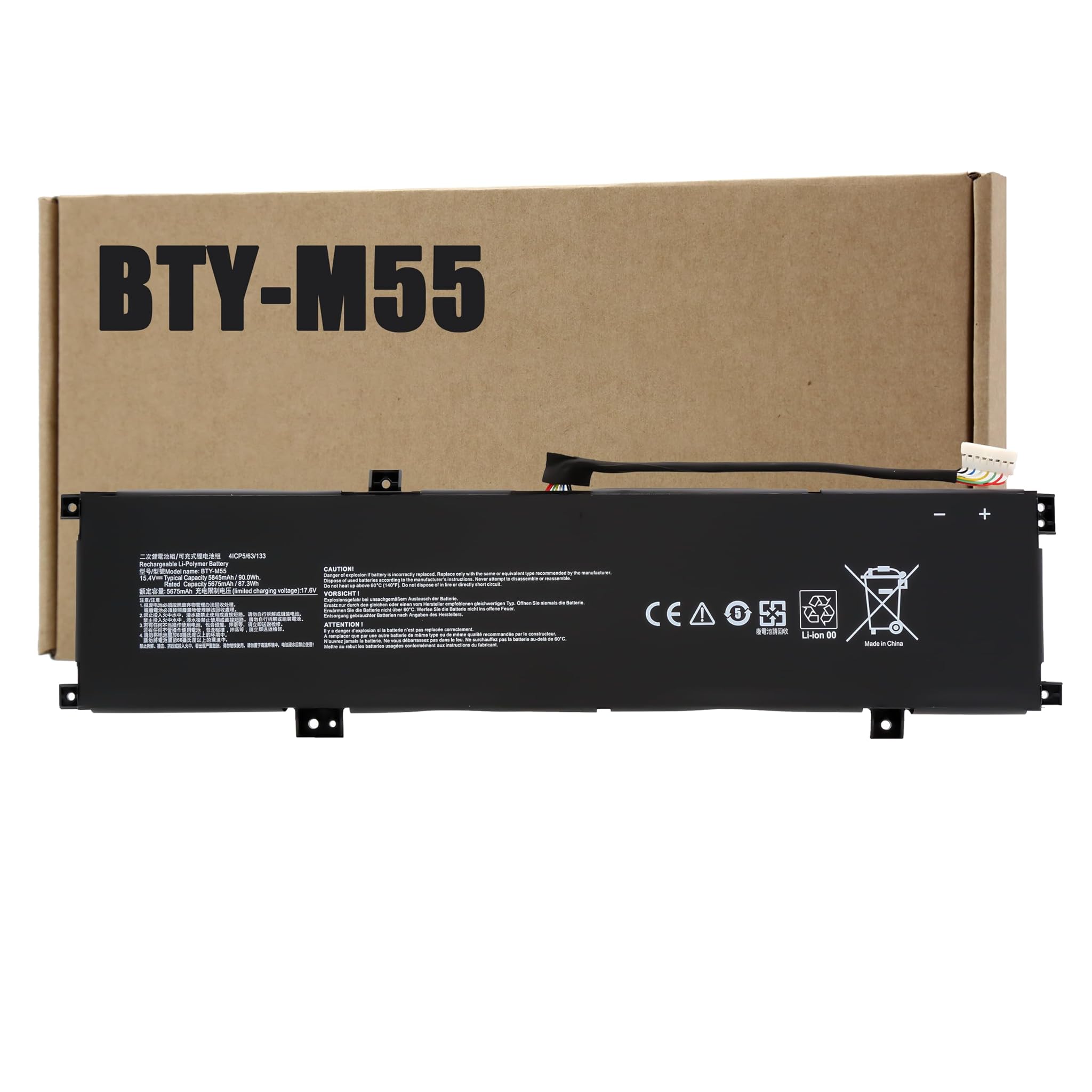 Blesys BTY-M55 - Batteria per PC Portatile MSI Katana GF66