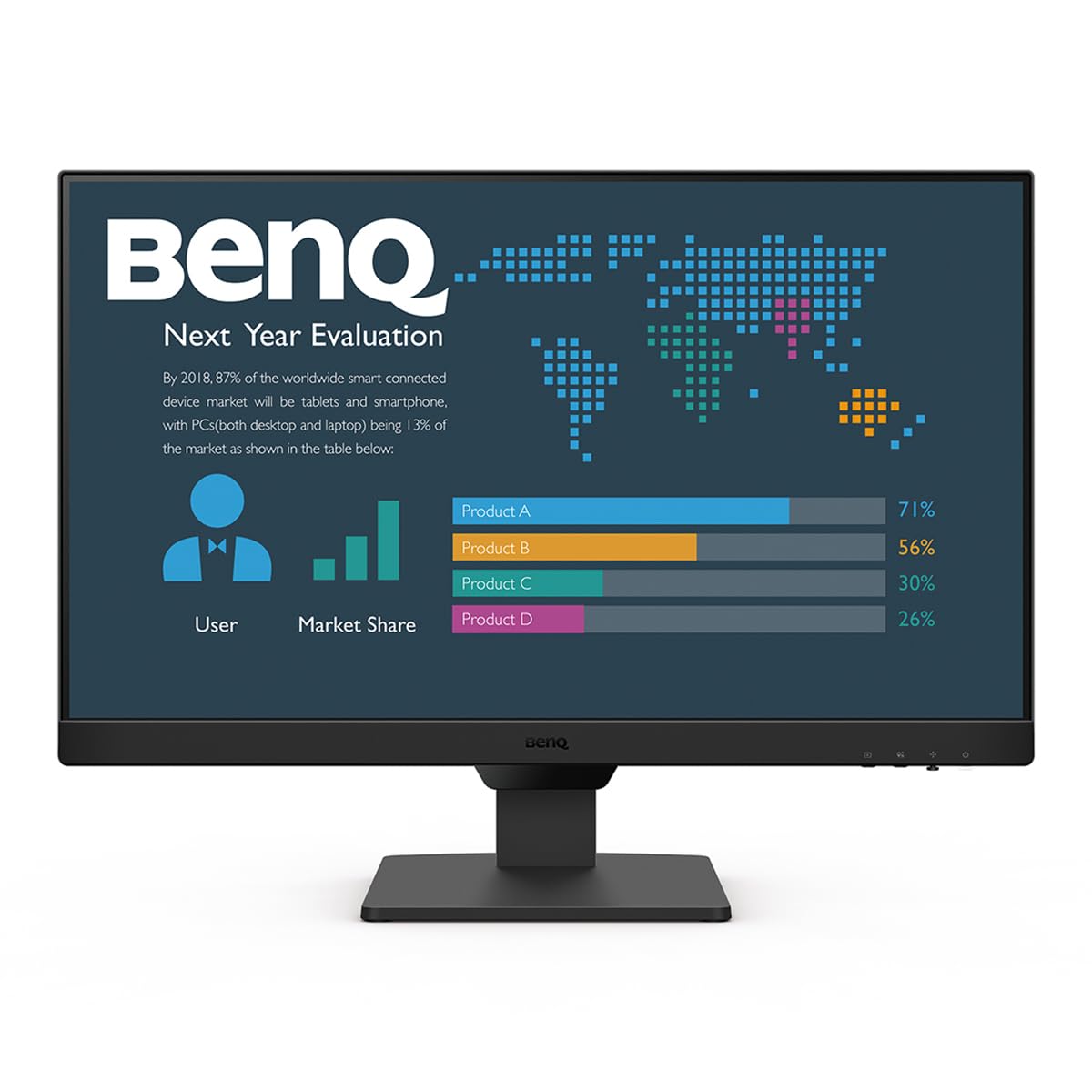 Monitor BenQ BL2490 31,5" 23,8" Full HD Quad HD