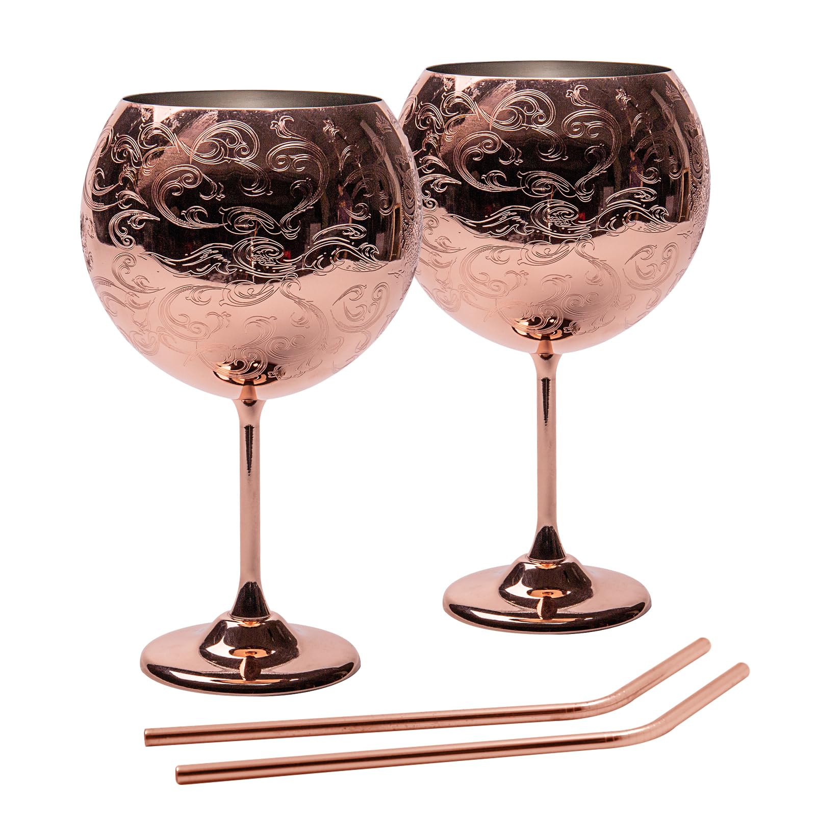 Bicchieri da Gin Tonic Acciaio Inossidabile 680ml, Ramatura