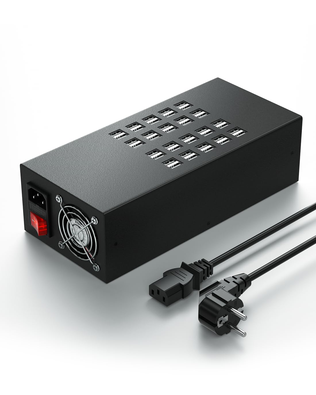 Skazeke Stazione di Ricarica USB 40 Porte 300W