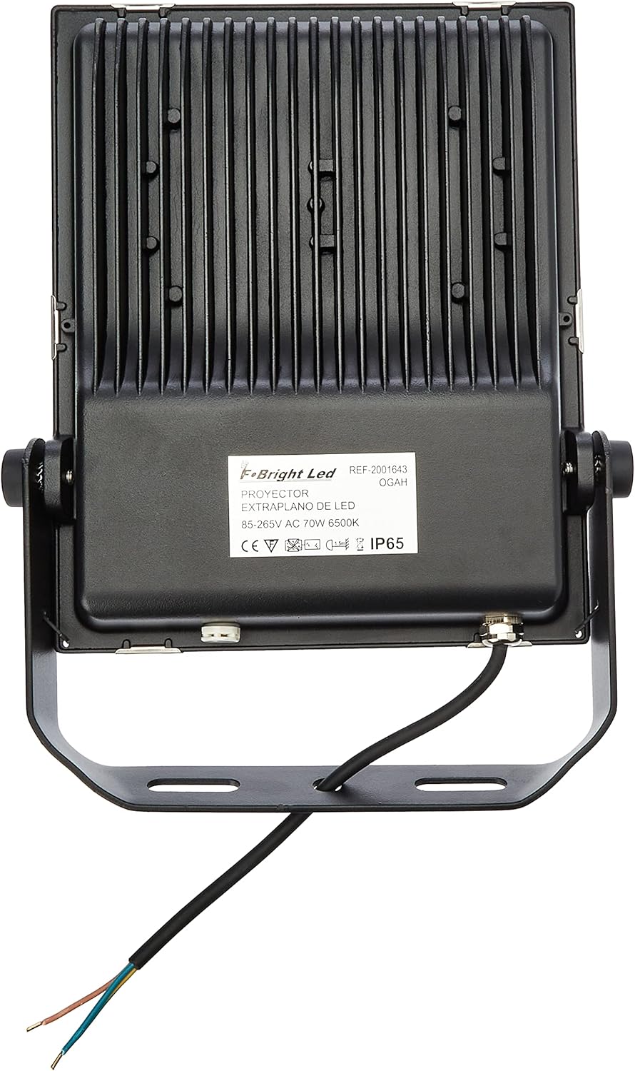 Fbright Led Proiettore LED, Nero - immagine 3