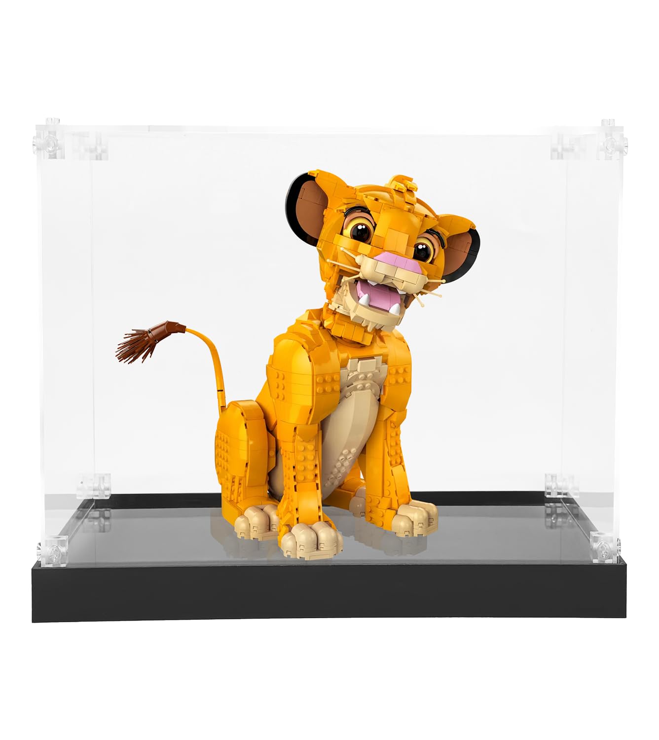 Icuanuty Vetrina Acrilico per Lego Disney Simba 43247