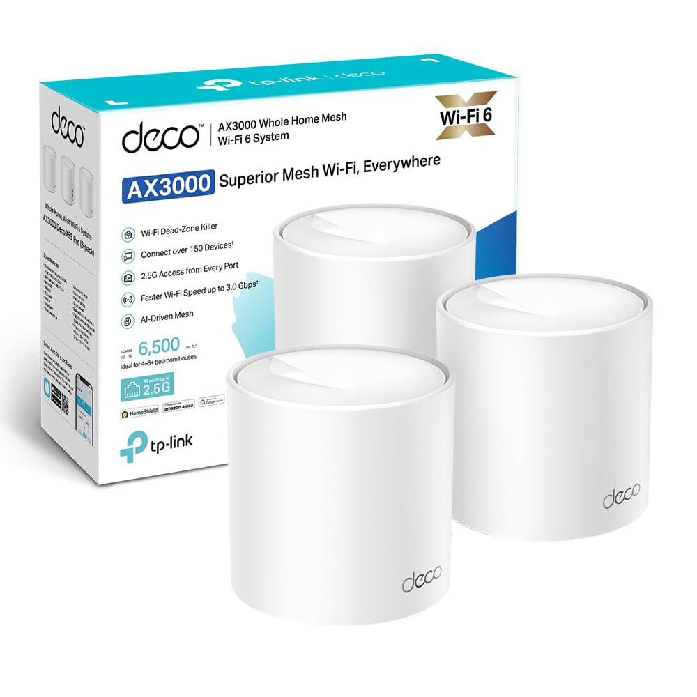 Tp-link Deco X50 Pro - Mesh WiFi 6 AX3000Mbps (3pz)
