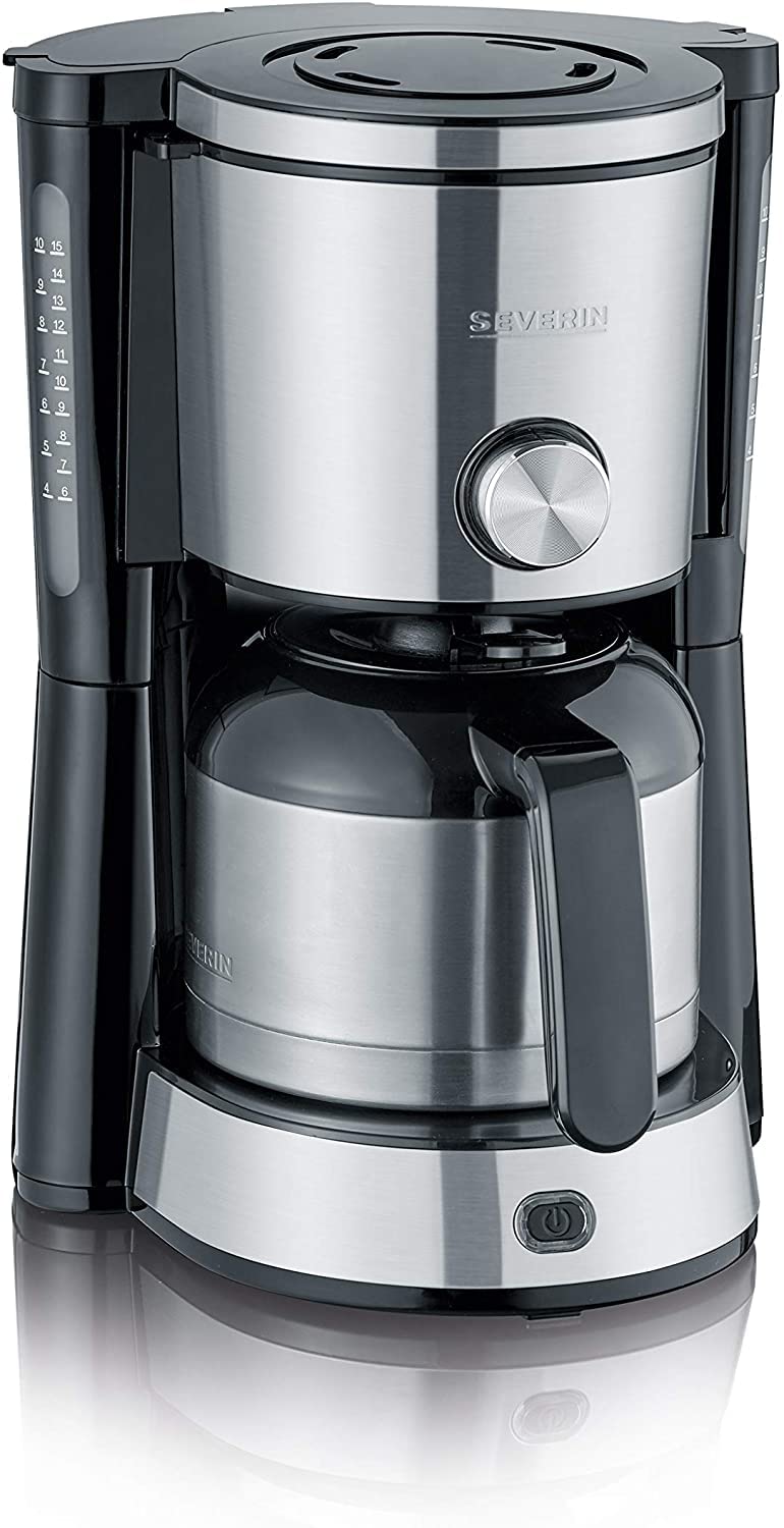 Severin KA 4845 - Macchina da Caffè con Filtro 1L, Nero