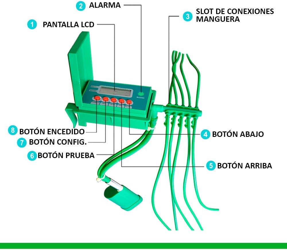 Hidrorain - Timer Irrigazione Automatica a Batteria - immagine 2