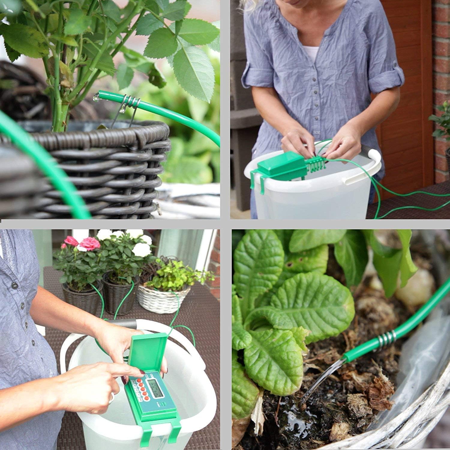 Hidrorain - Timer Irrigazione Automatica a Batteria - immagine 5