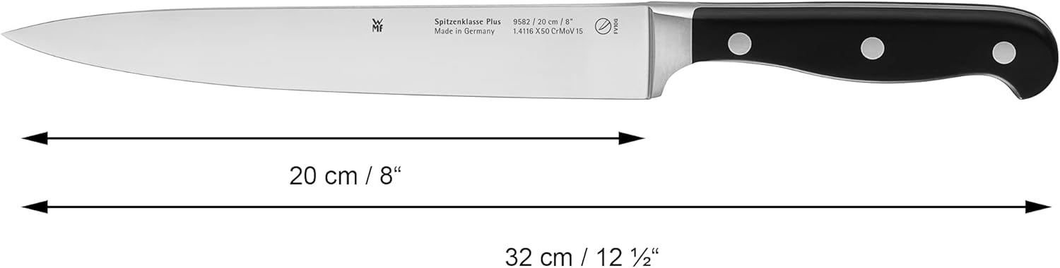 WMF Coltello Set Classe Plus Performance Cut, Acciaio Inox, Nero, Set 5 Pezzi - immagine 6