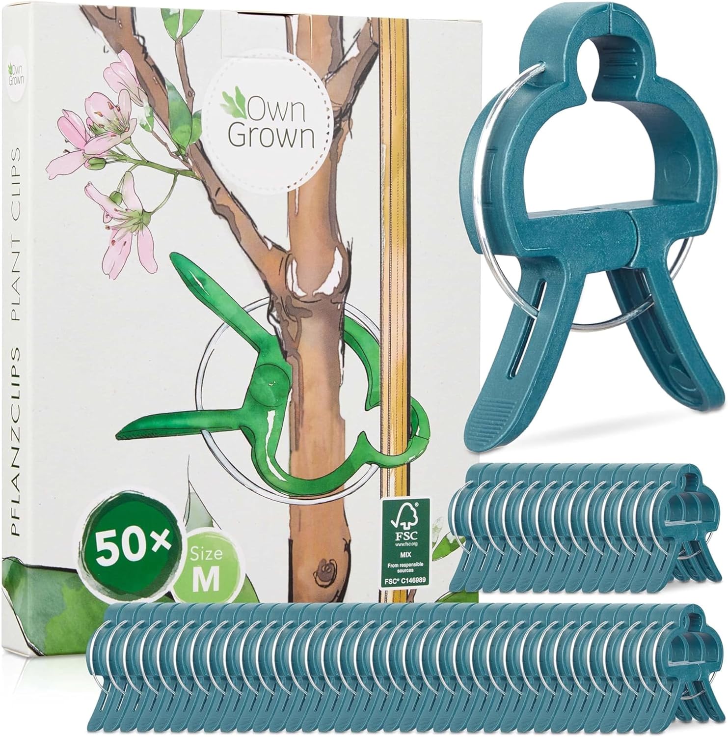 Owngrown Clip per Piante Misura M - Sostegno Rampicanti