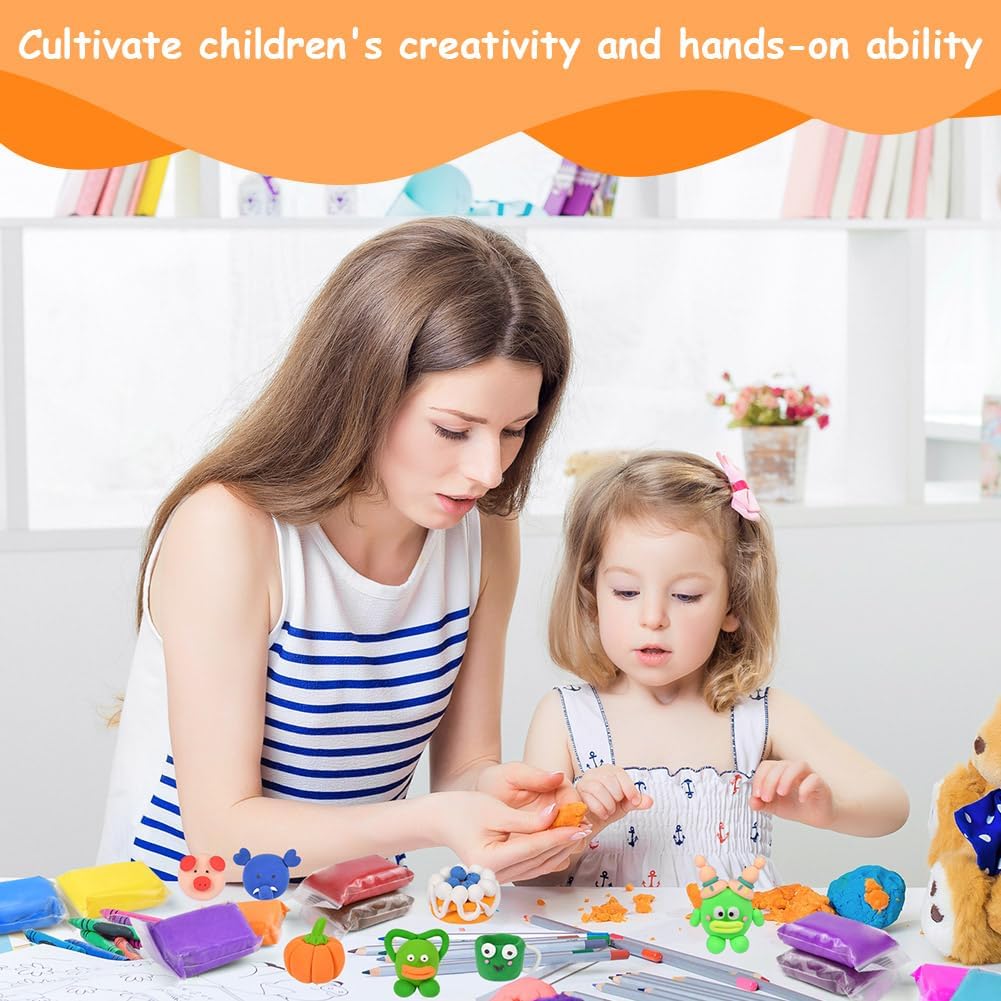 Auauy 60PZ Argilla da Modellare Essiccante all'Aria - immagine 7