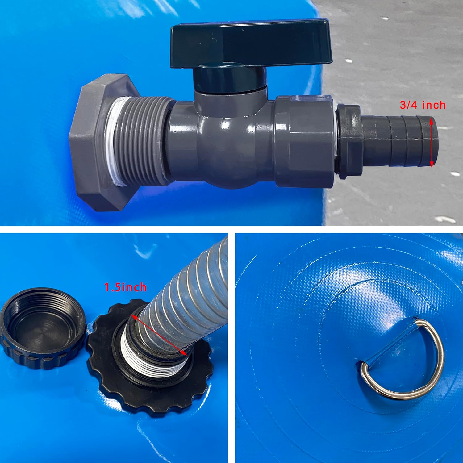 Ltcanopy Serbatoio Flessibile Acqua Pieghevole - immagine 3