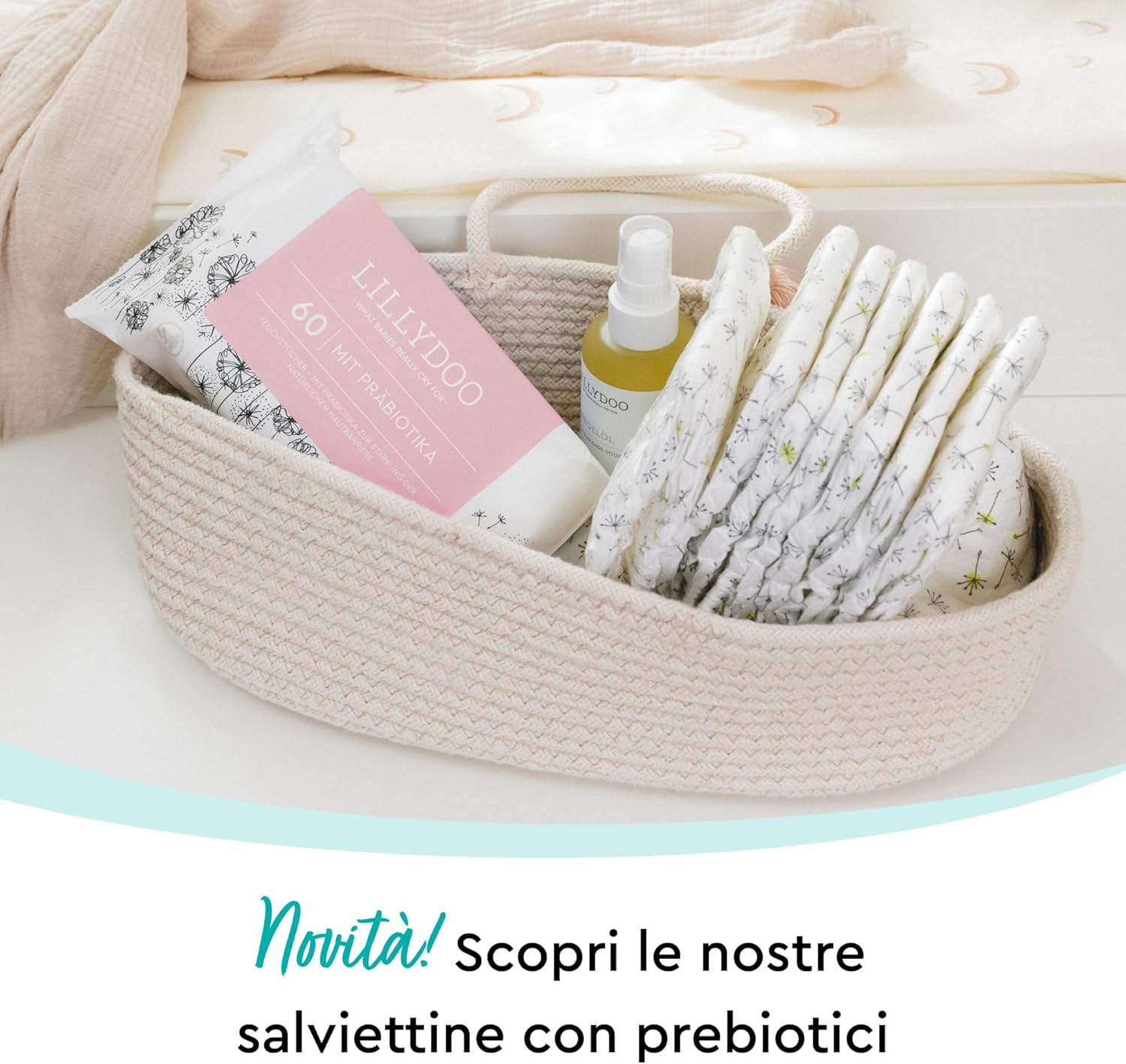 Salviettine Lillydoo con Prebiotici 300 unità - immagine 3