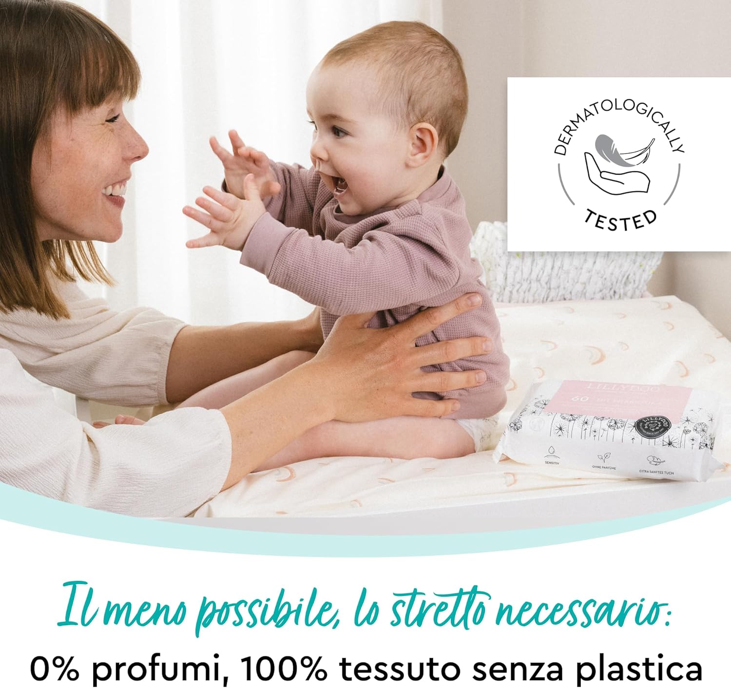 Salviettine Lillydoo con Prebiotici 300 unità - immagine 4