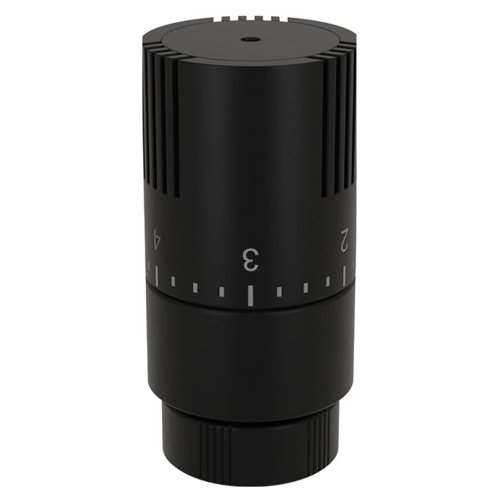 Schläfer 37040300 Valvola Design Termostatica Nero Opaco