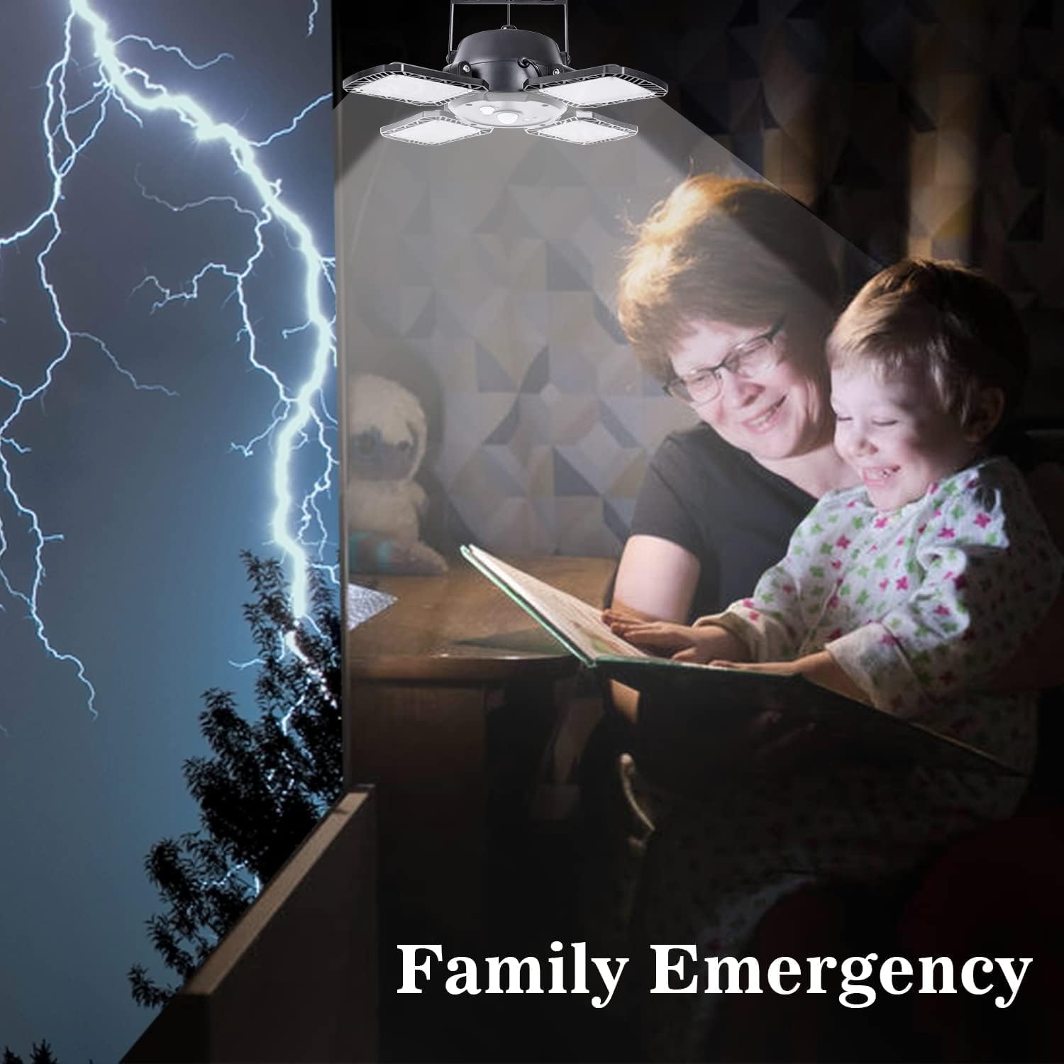 Lampada Solare a Sospensione con Telecomando 128 LED - immagine 5