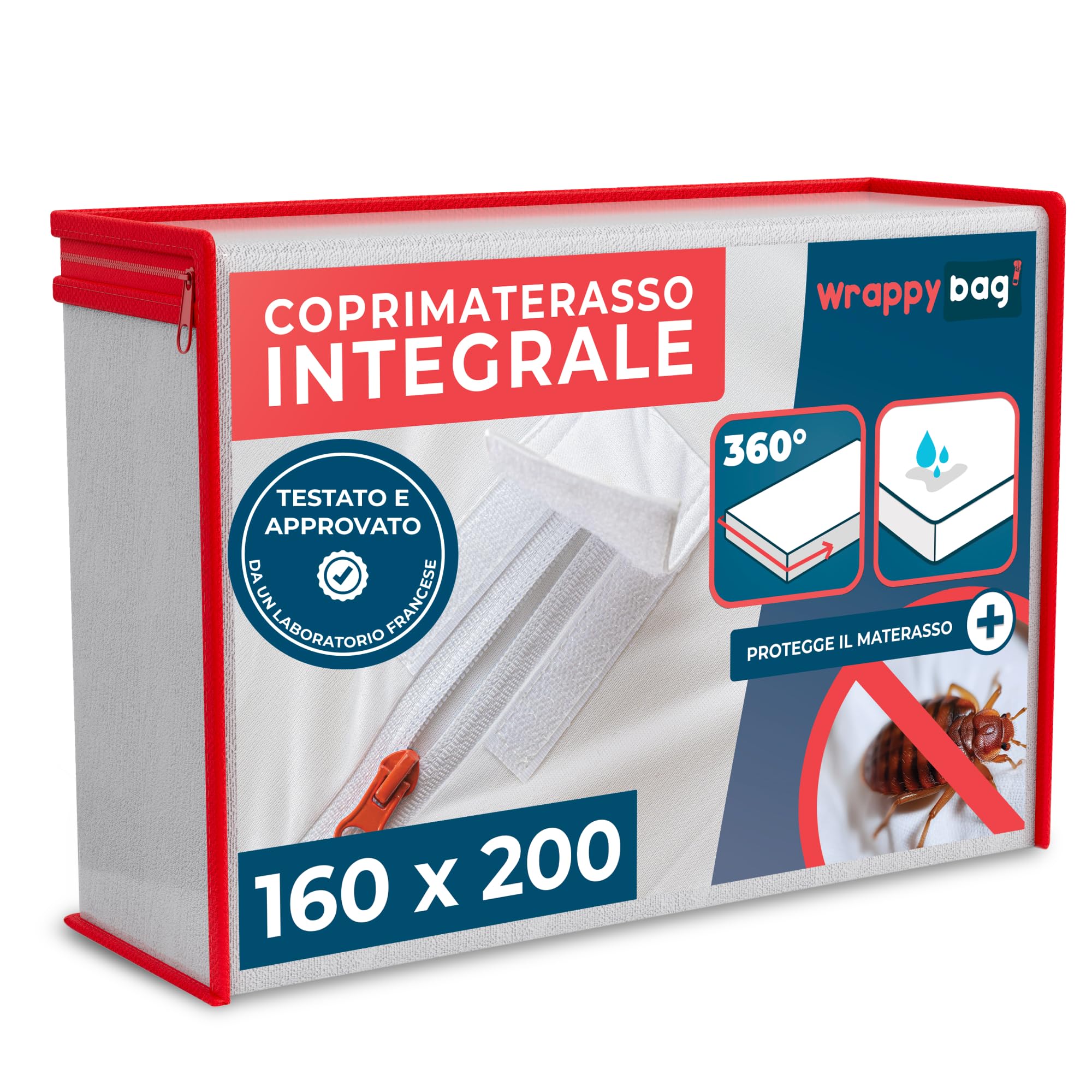Wrappybag Coprimaterasso Impermeabile Integrale