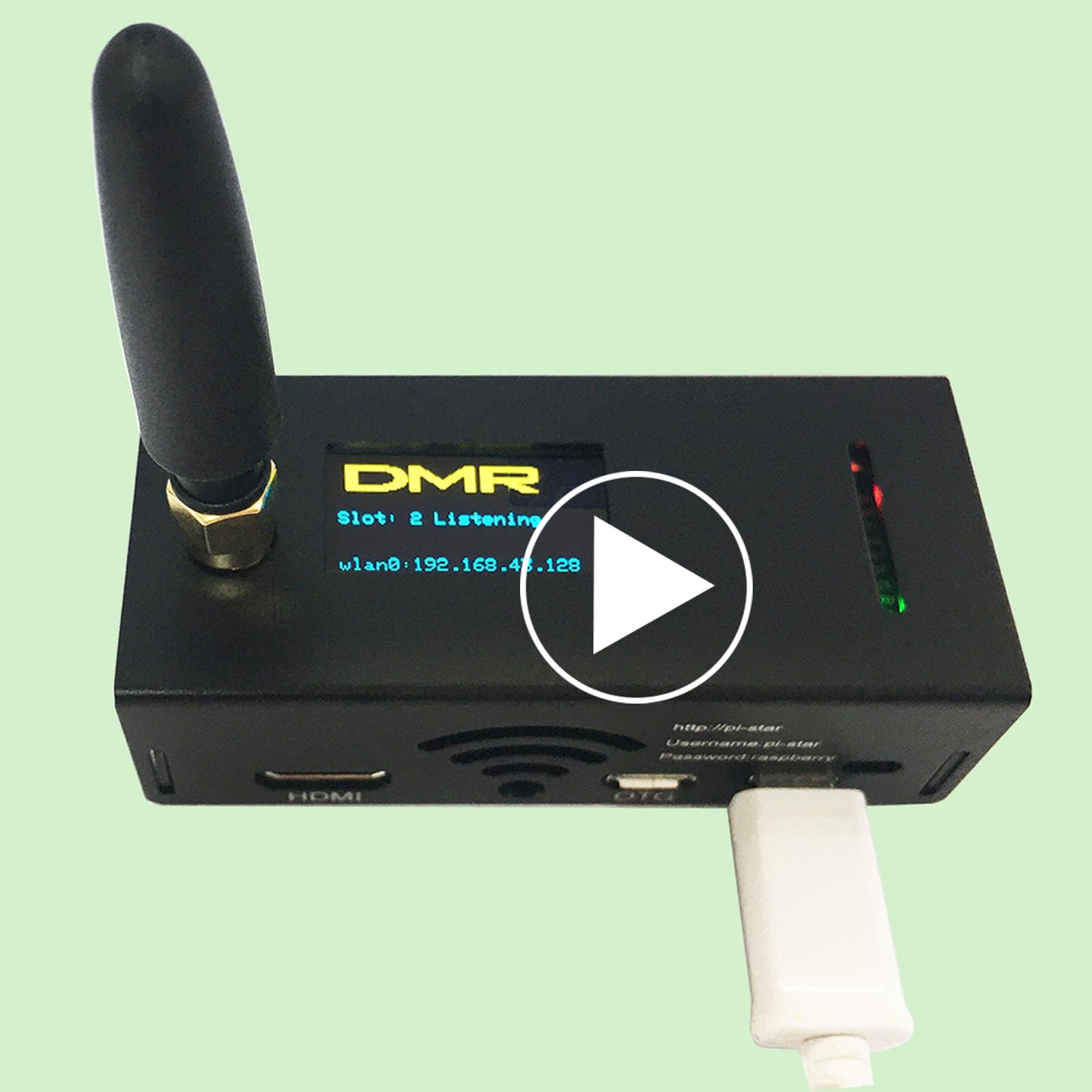 MMDVM Hotspot Assemblato 2024 - Stazione Radio OLED