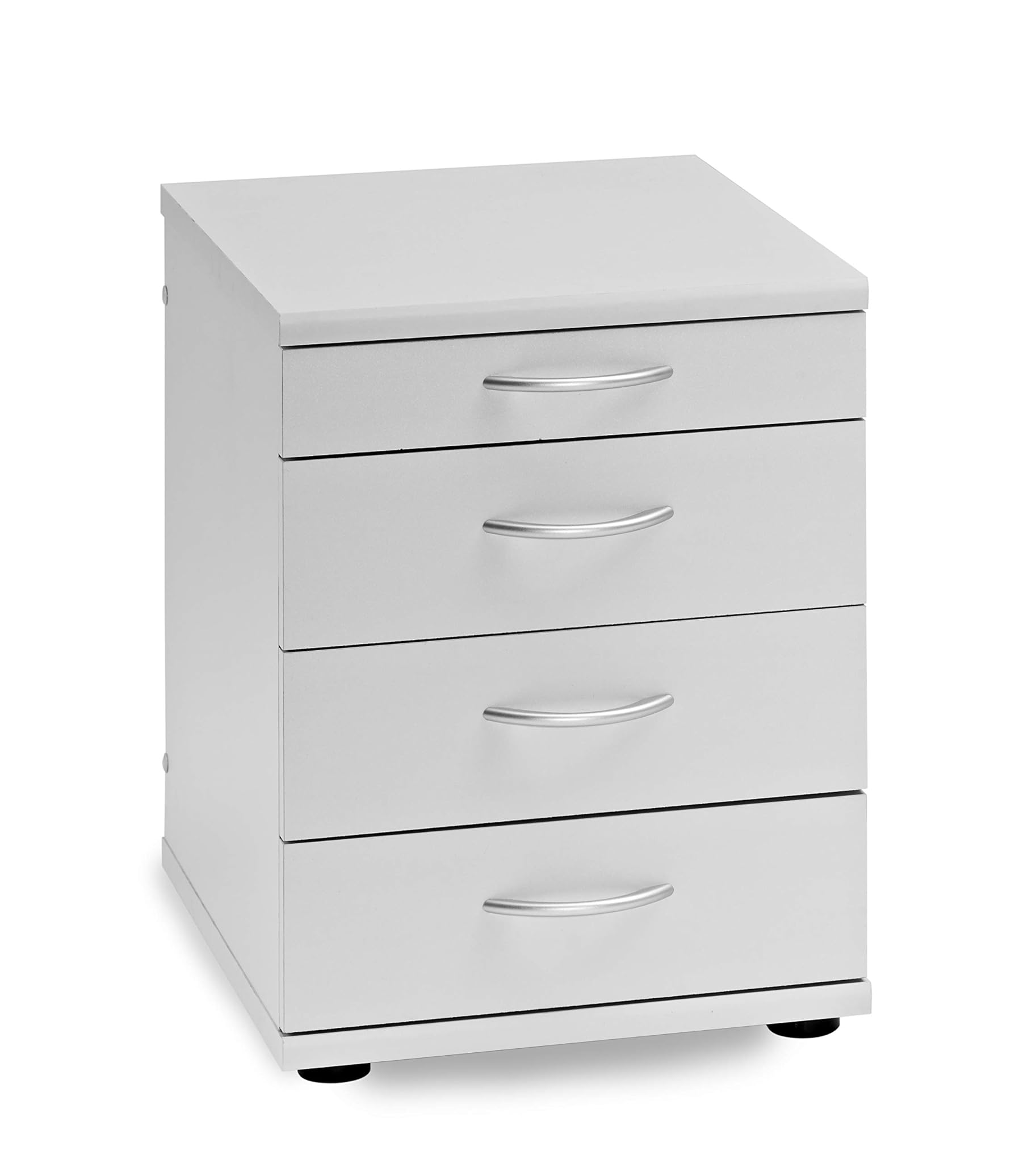 Möbelpartner Manni - Cassettiera da Ufficio, Grigio Chiaro