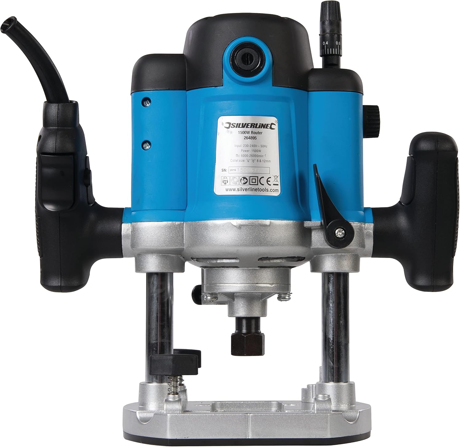 Silverline 264895 Fresatrice, 1/2", 1500 W - immagine 7