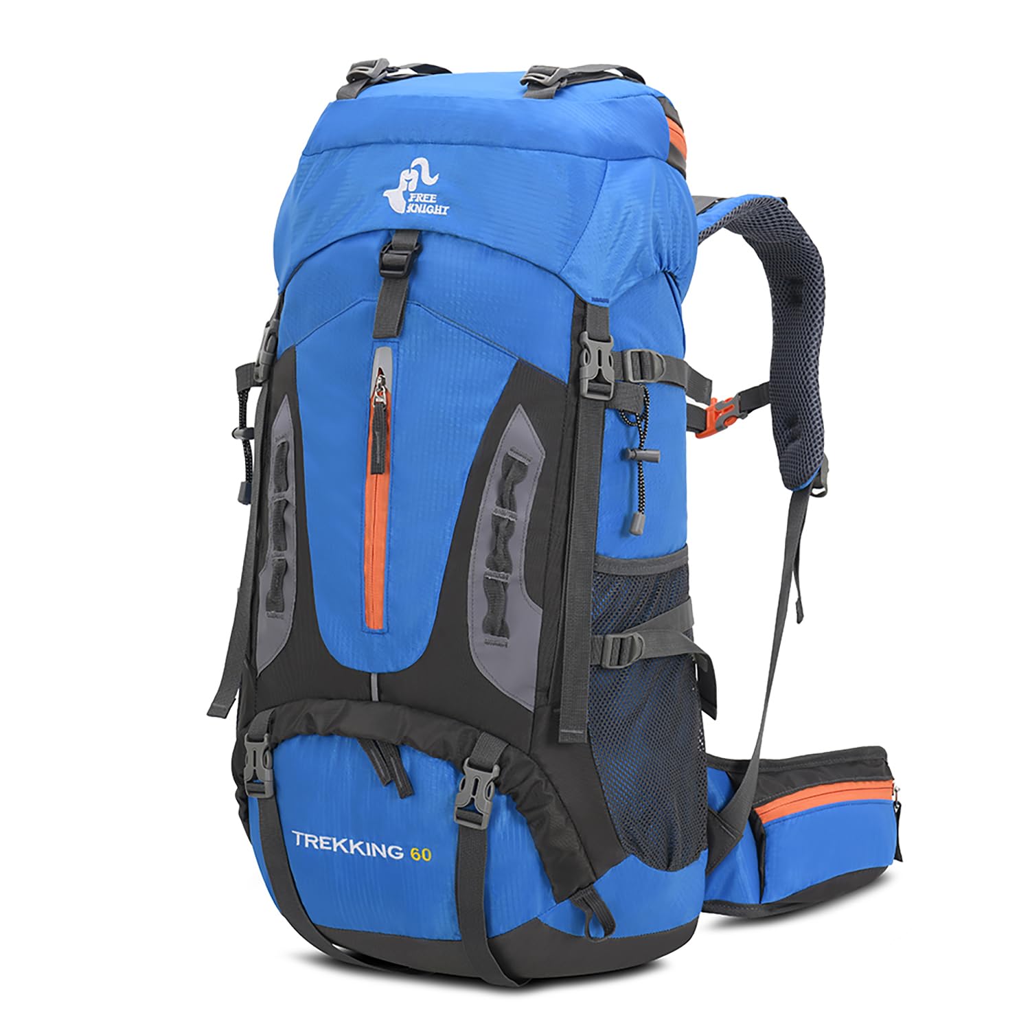 Bseash Zaino da Trekking Impermeabile 60L