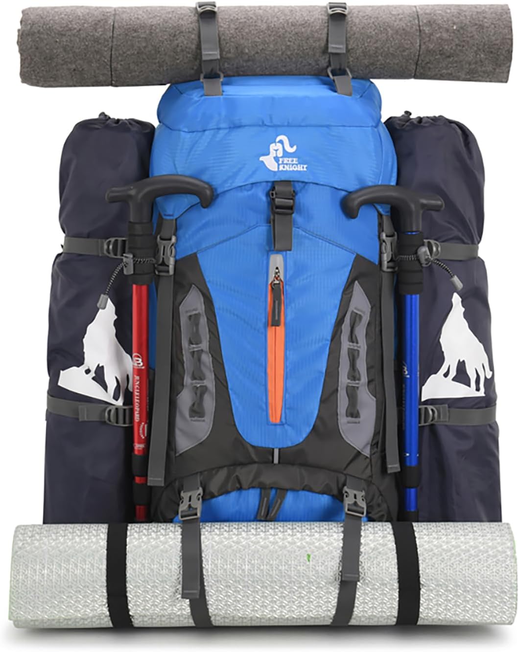 Bseash Zaino da Trekking Impermeabile 60L - immagine 8