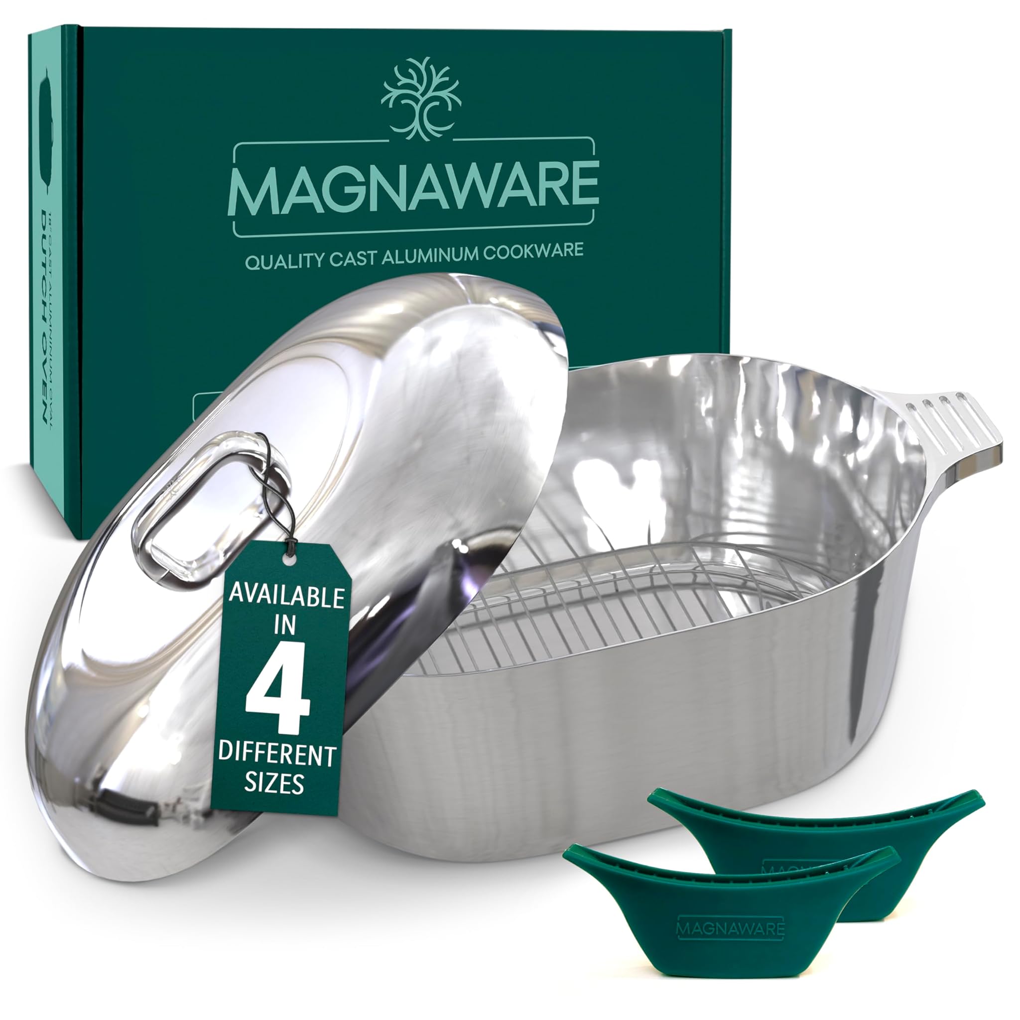 Forno Olandese in Alluminio Fuso Ovale 12L