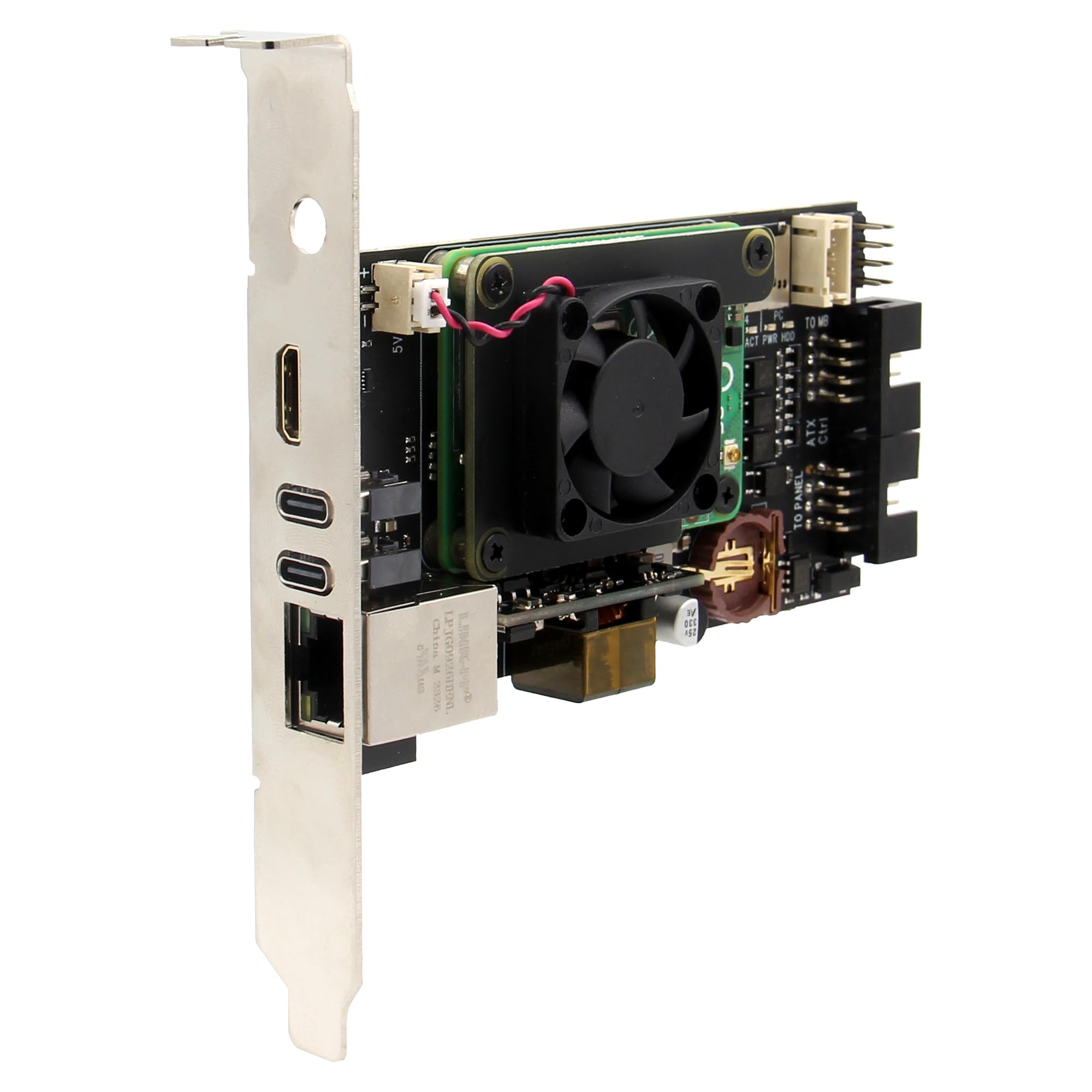 Geekworm X651 KVM Over IP Kit PCIe per Raspberry Pi CM4