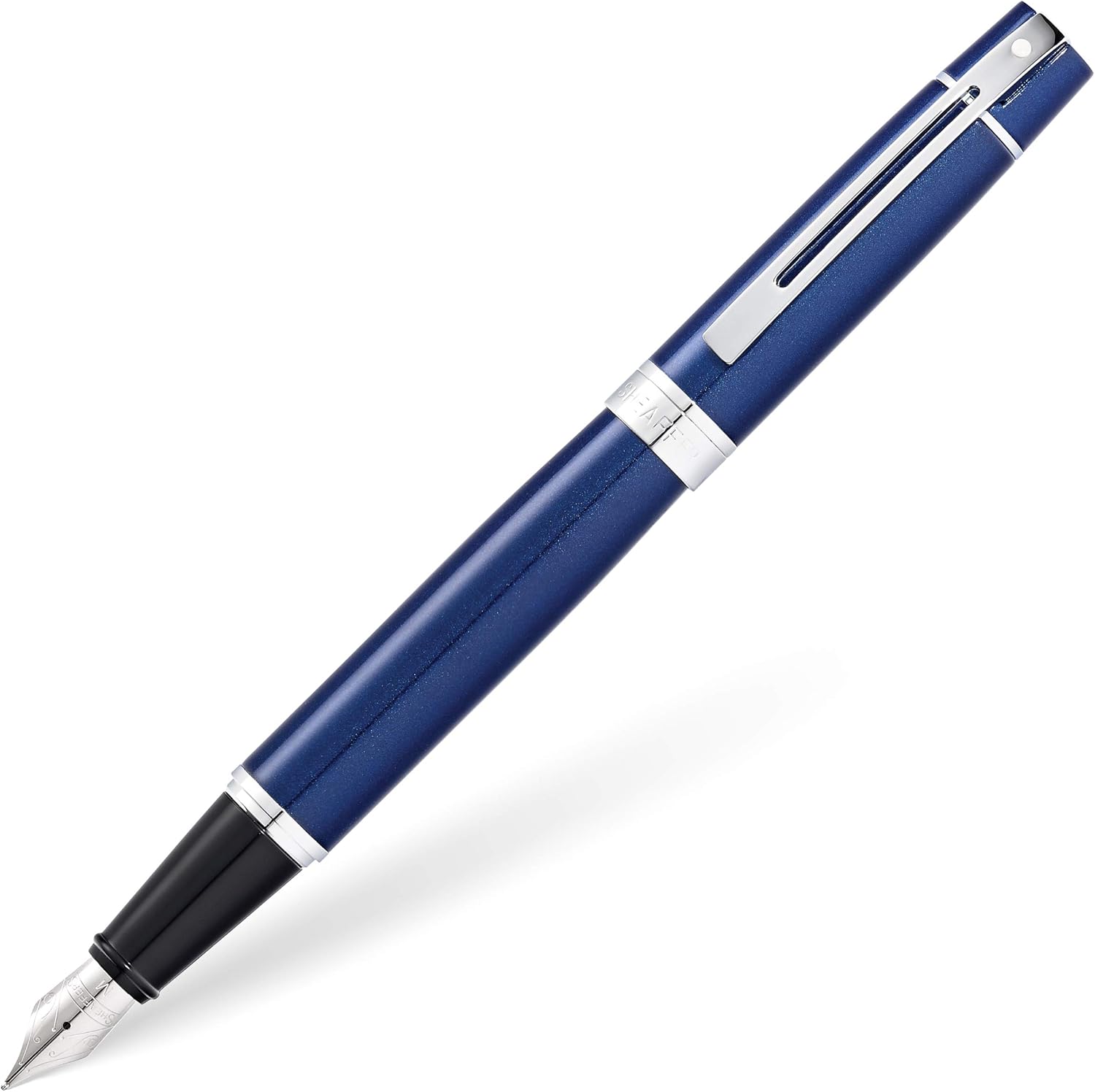 Sheaffer E0934143 300 - Penna Stilografica Cromata, Blu - immagine 1