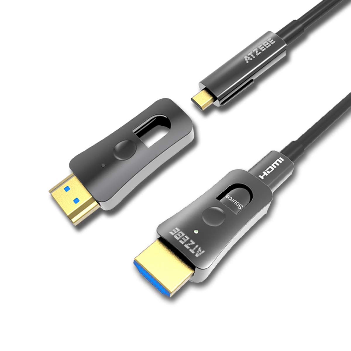 Atzebe Cavo HDMI Fibra Ottica 100m 4K@60Hz