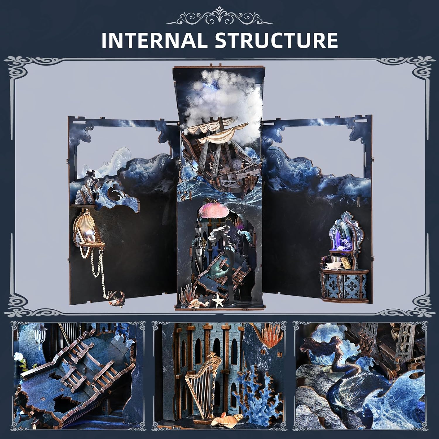 Libreria fai da te con canzone LED - immagine 5