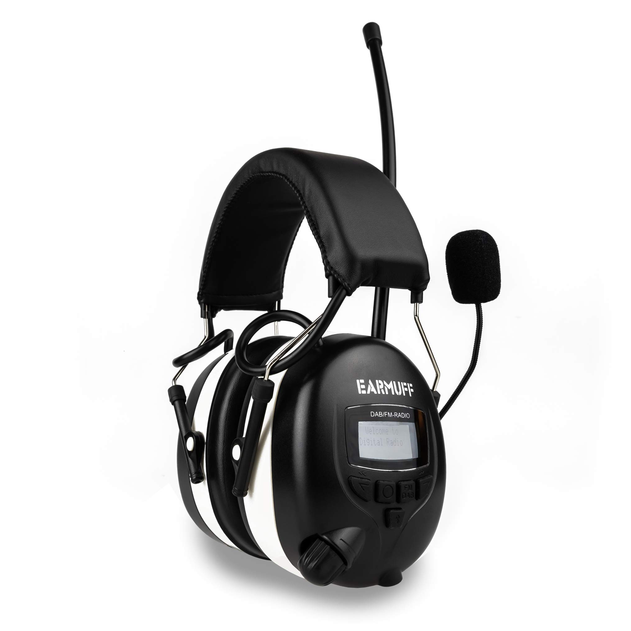 EARMUFF Protezione Udito con Radio DAB/FM e Bluetooth