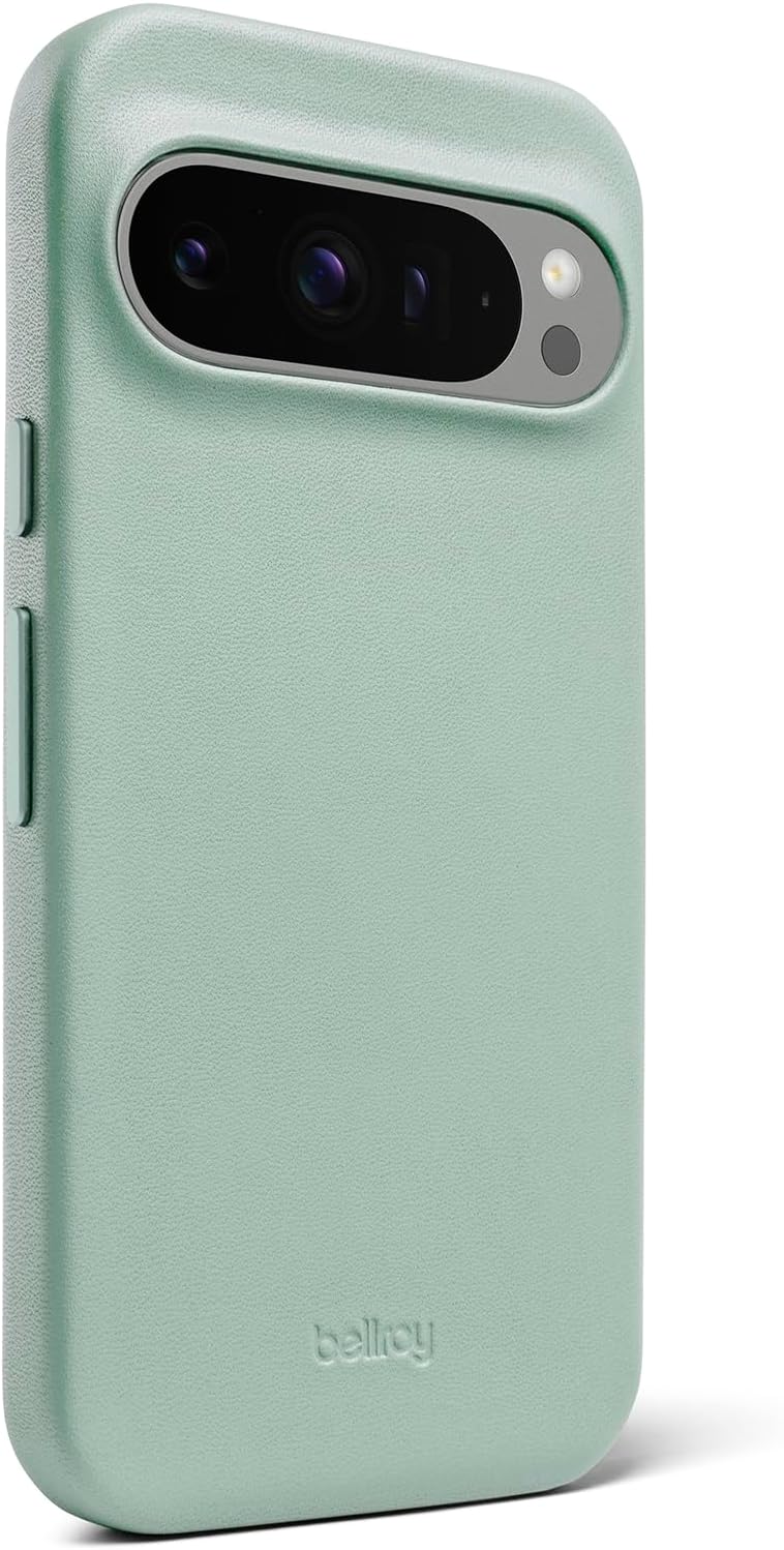 Bellroy Custodia in Pelle per Pixel 9 Pro, Mint - immagine 1