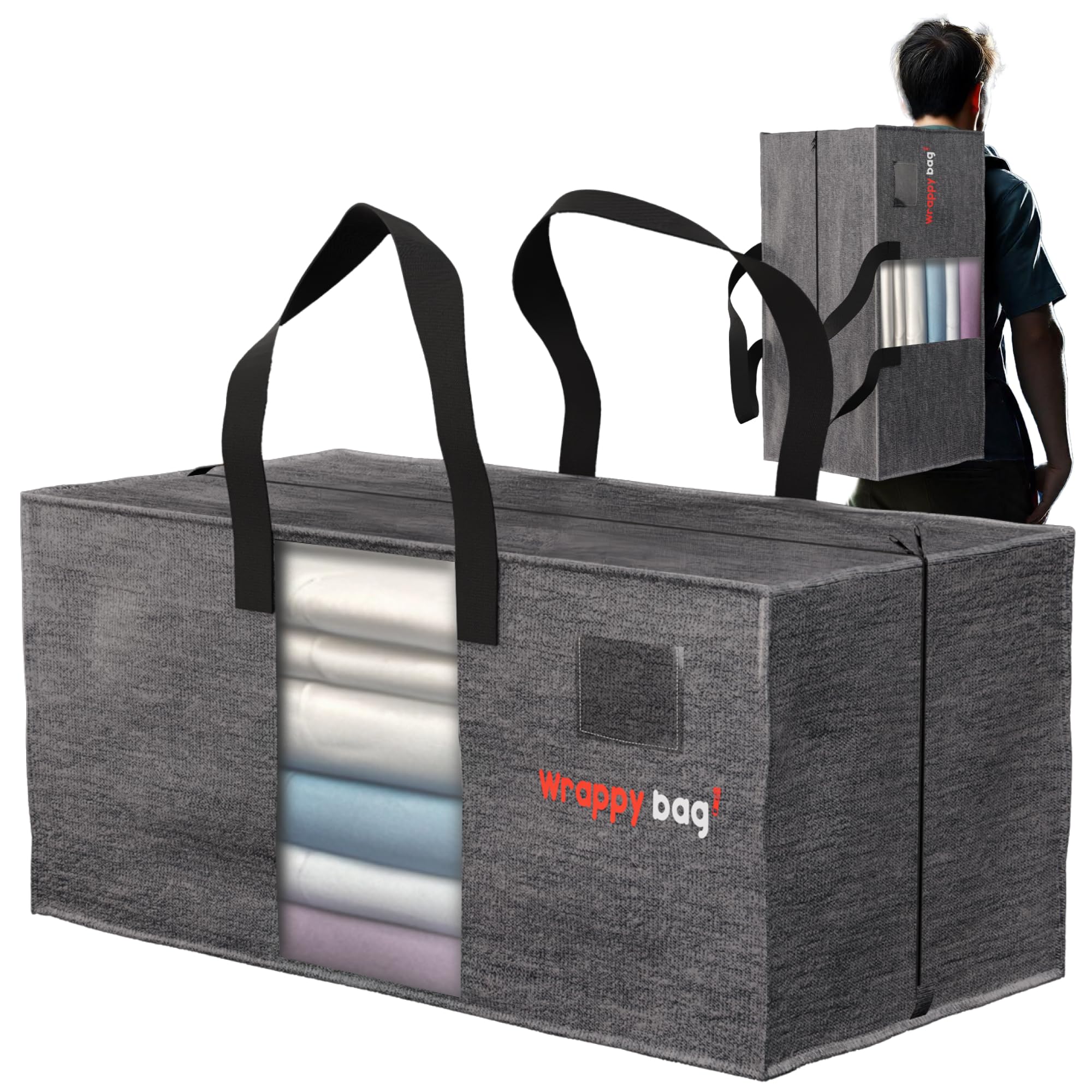 Wrappybag Set 6 Borse Jumbo XXL per Trasloco