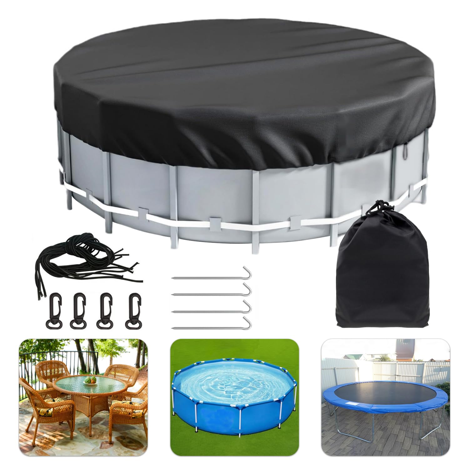 Copertura Piscina Circolare 10 piedi/310 cm