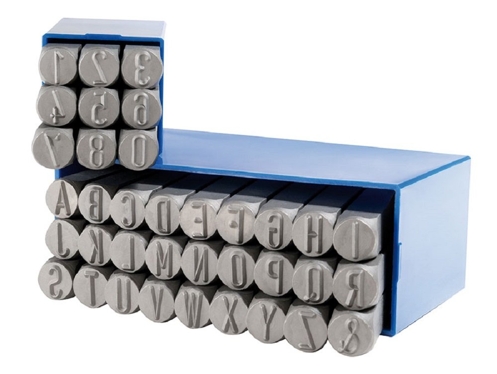 Gravurem 01710000 - Numeri e Lettere 10 mm