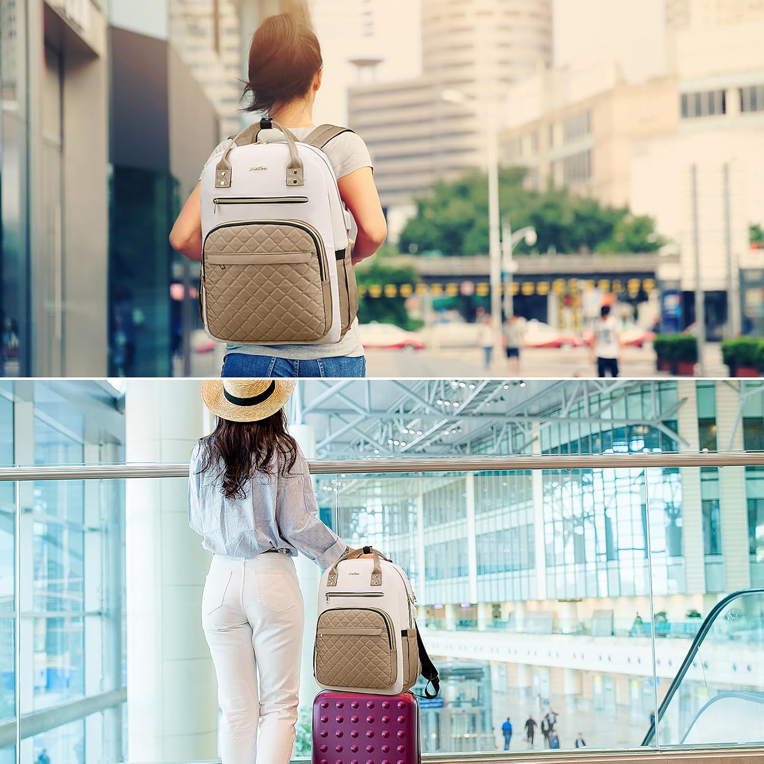 Zaino Donna/Ragazza con USB - immagine 2