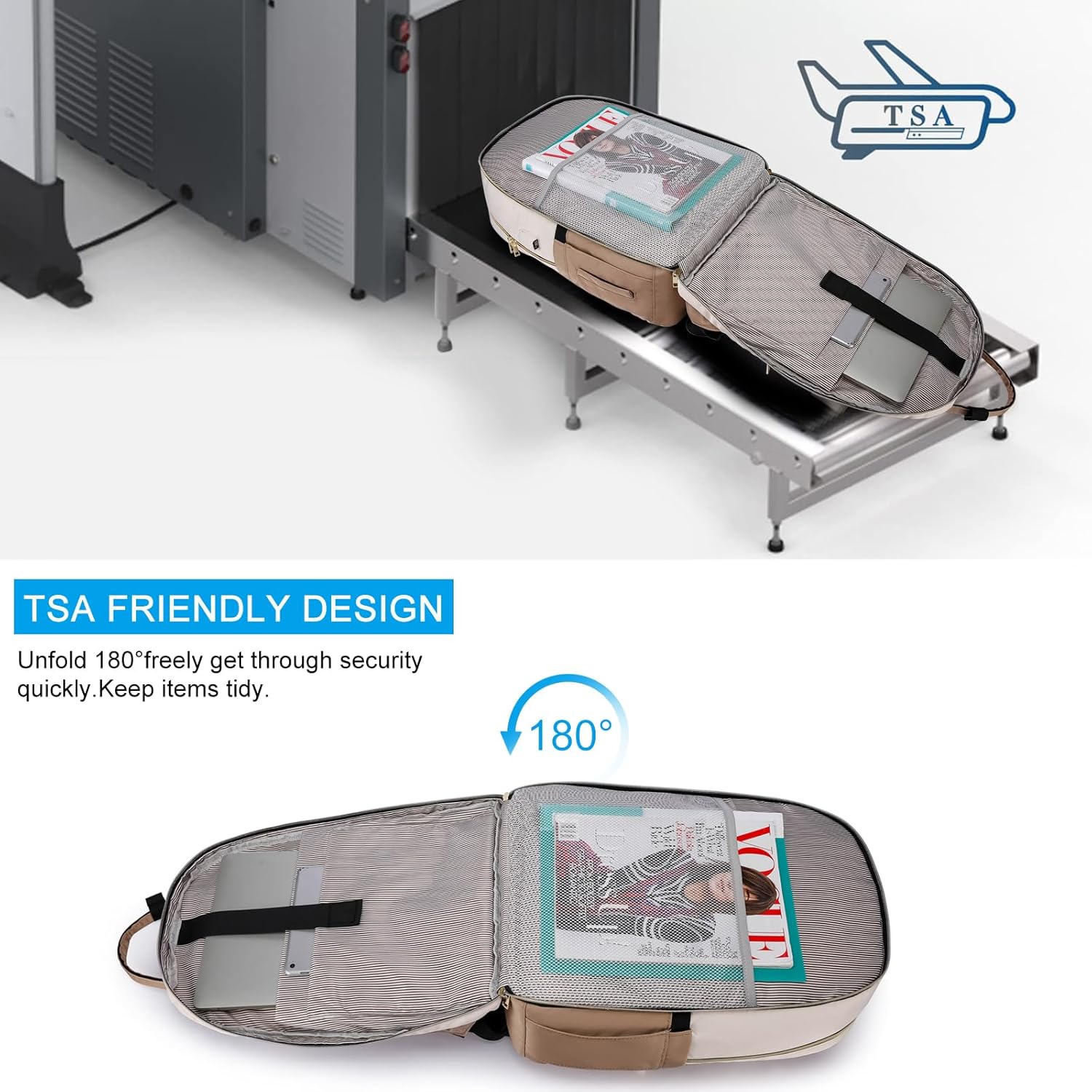 Zaino Donna/Ragazza con USB - immagine 6