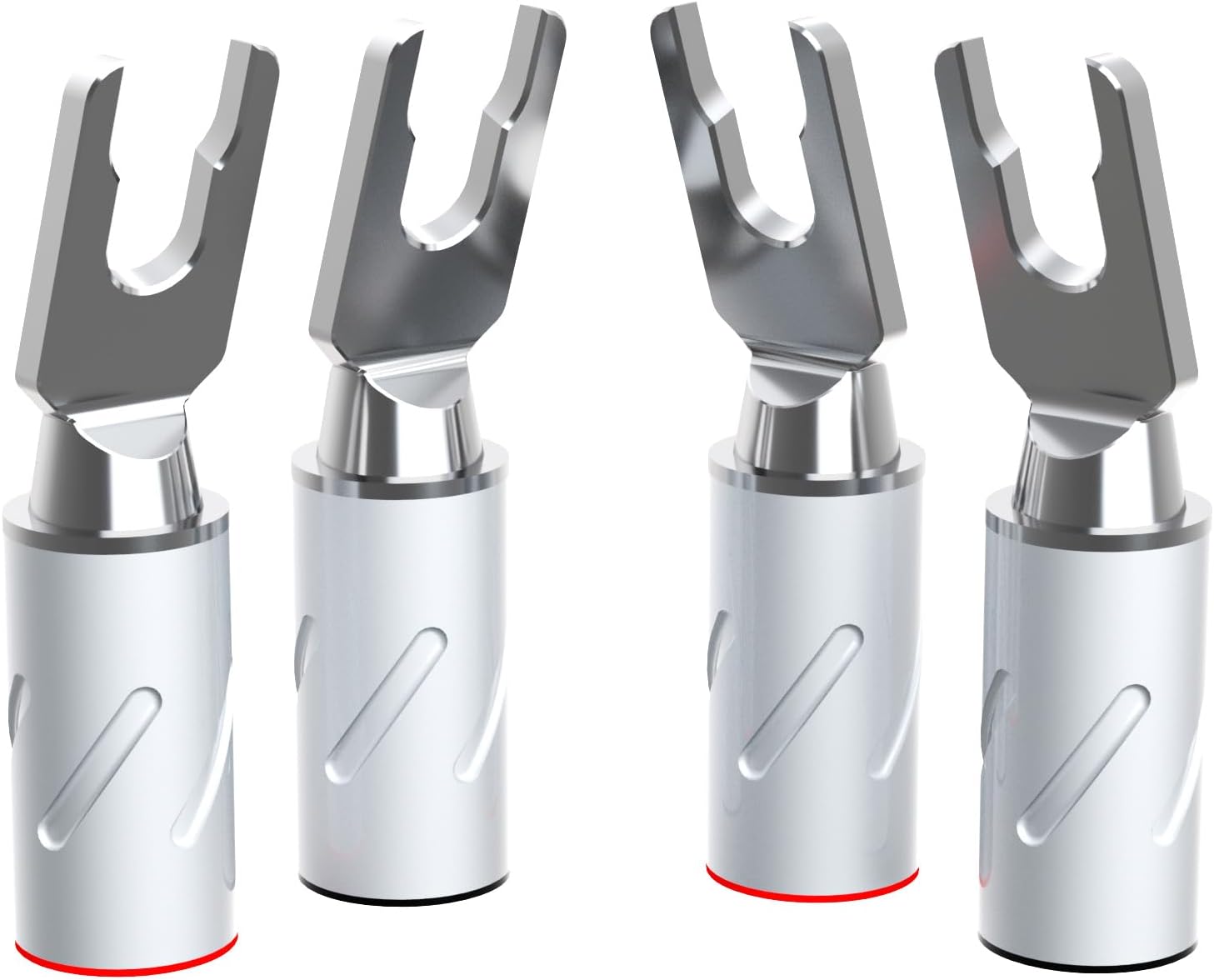 Monosaudio S900R HiFi - Connettore a Forchetta 4 Pezzi - immagine 1