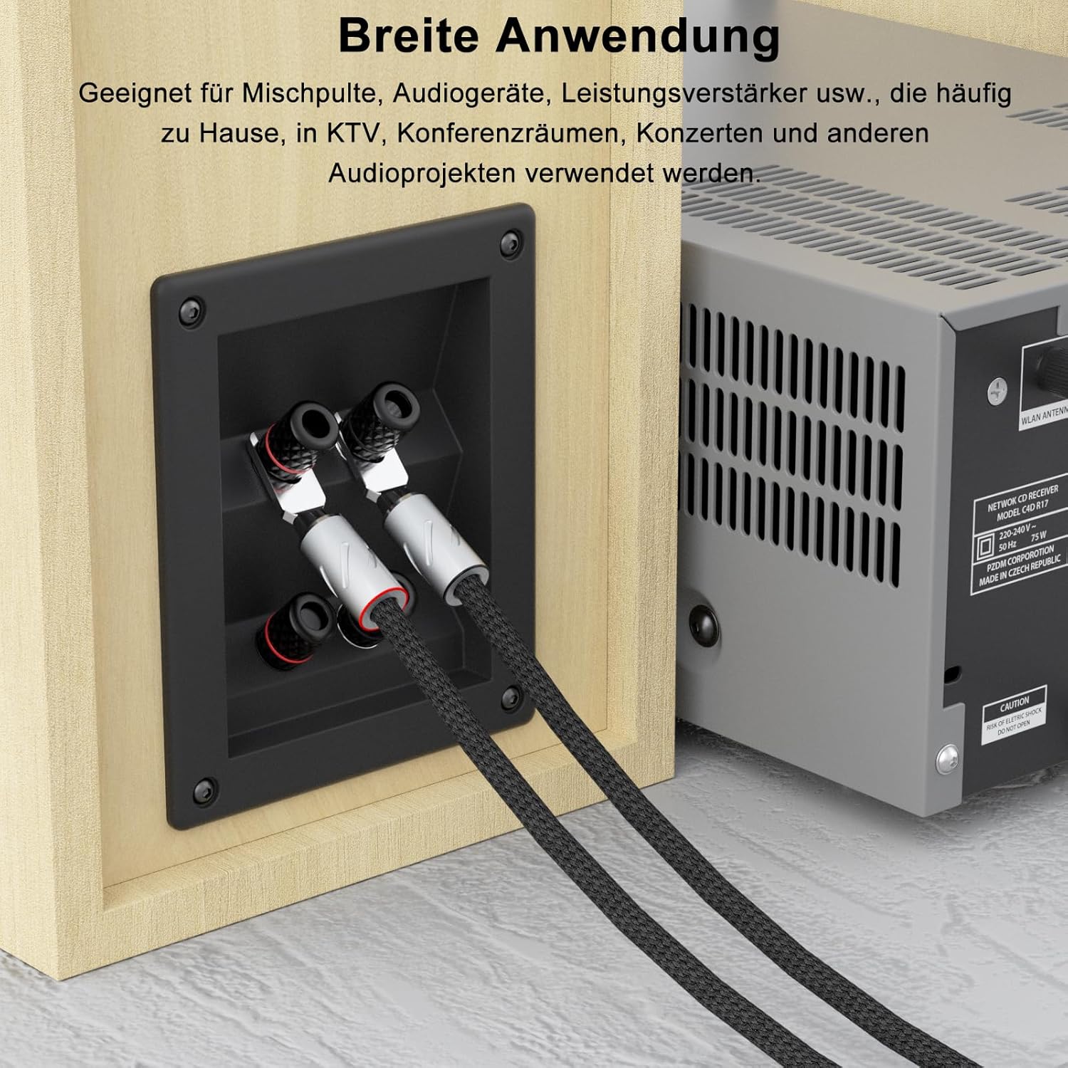 Monosaudio S900R HiFi - Connettore a Forchetta 4 Pezzi - immagine 2