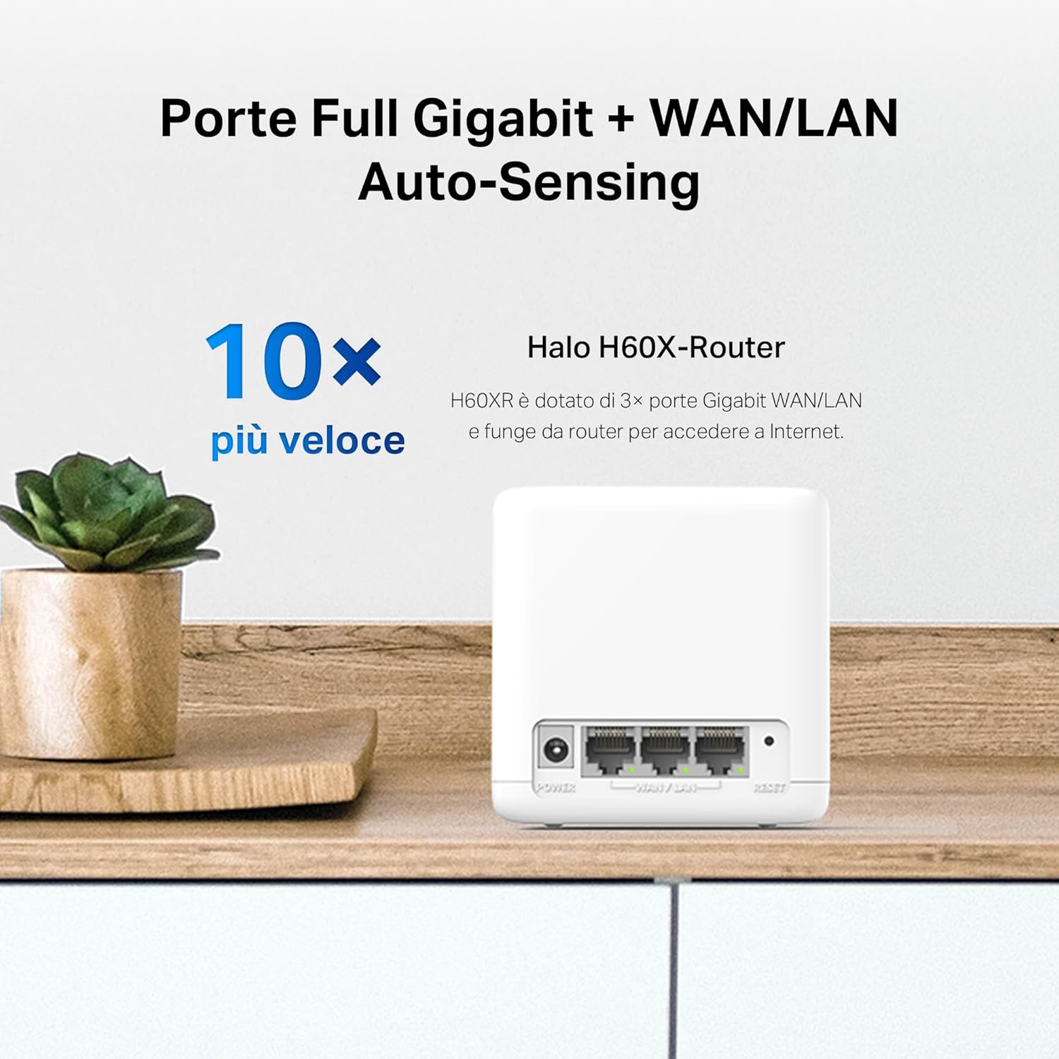 Mercusys TP-Link Router Mesh WiFi 6 AX1500Mbps - immagine 8