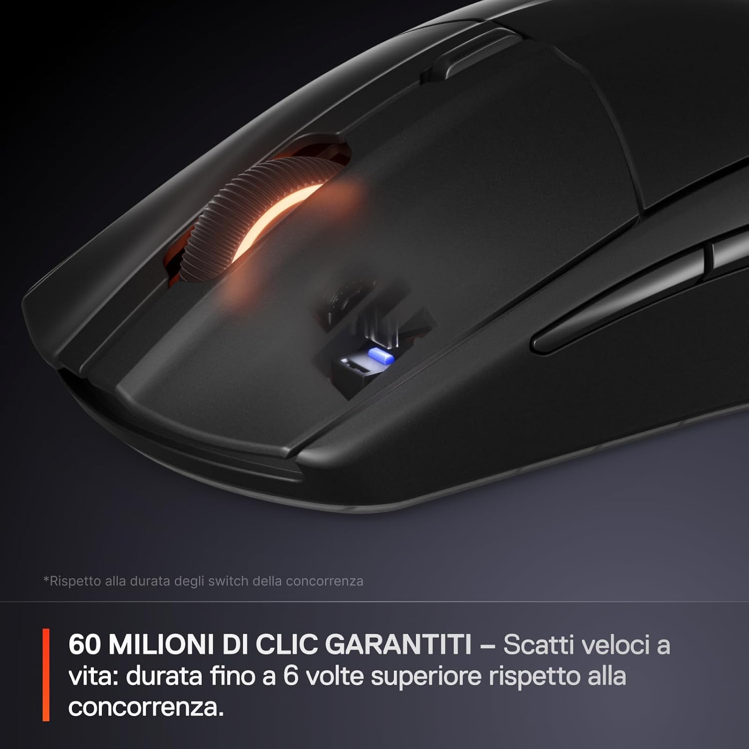 Steelseries Rival 3 Wireless Gen 2 - Mouse Gaming - immagine 5