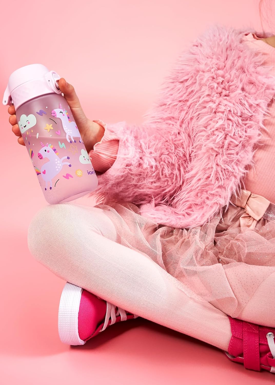 Ion8 Borraccia per Bambini 350ml - Unicorni - immagine 2