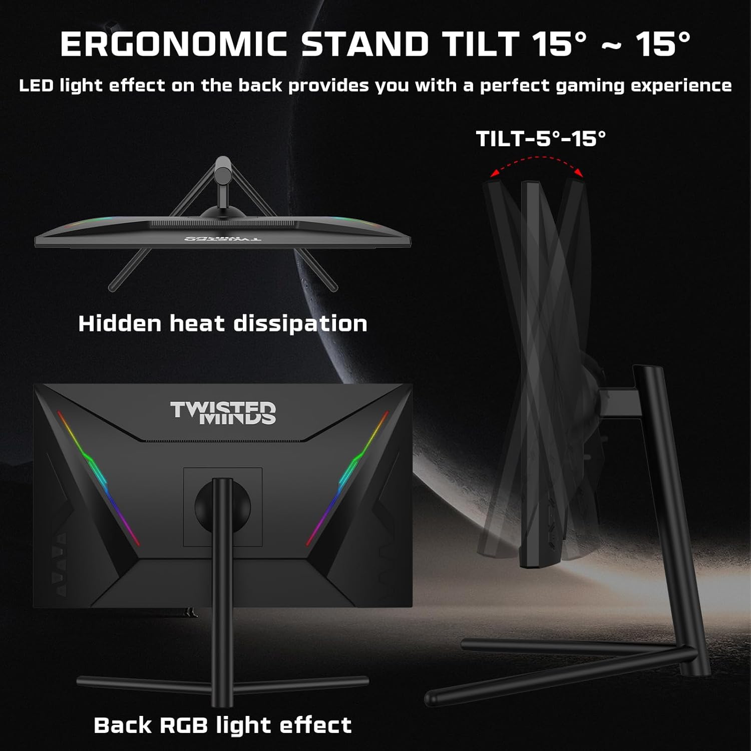 Twisted Minds SUPREME SERIES FLAT 27" FHD - 192HZ - immagine 8